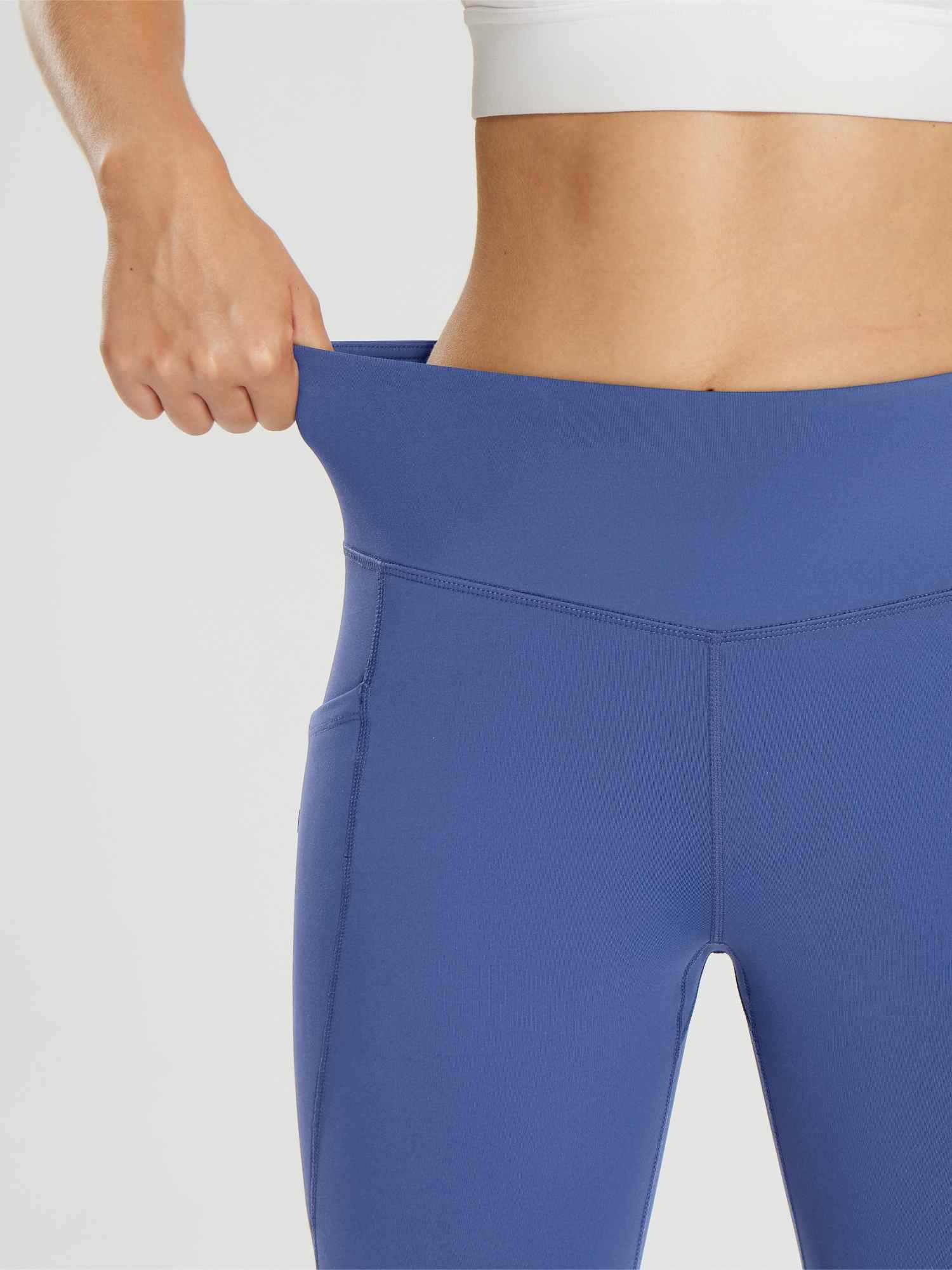 25" Fleece-Lined Cycling Leggings
