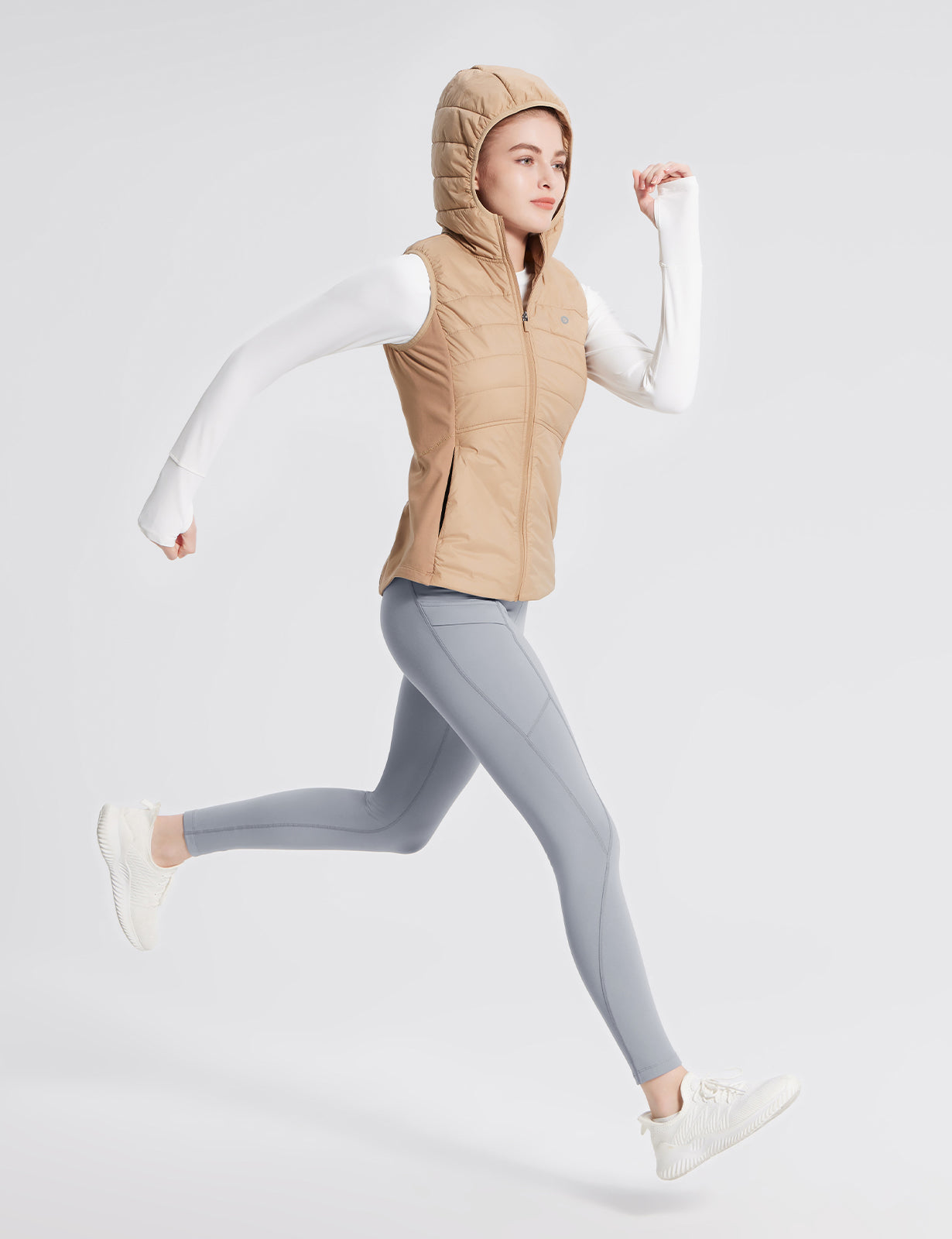 Fleece-Lined Multi-Pocket Hiking Leggings
