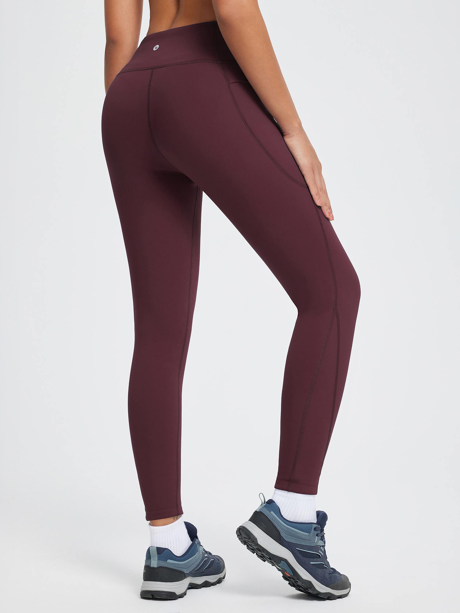 Outdoor Thickened Thermal Knit Leggings
