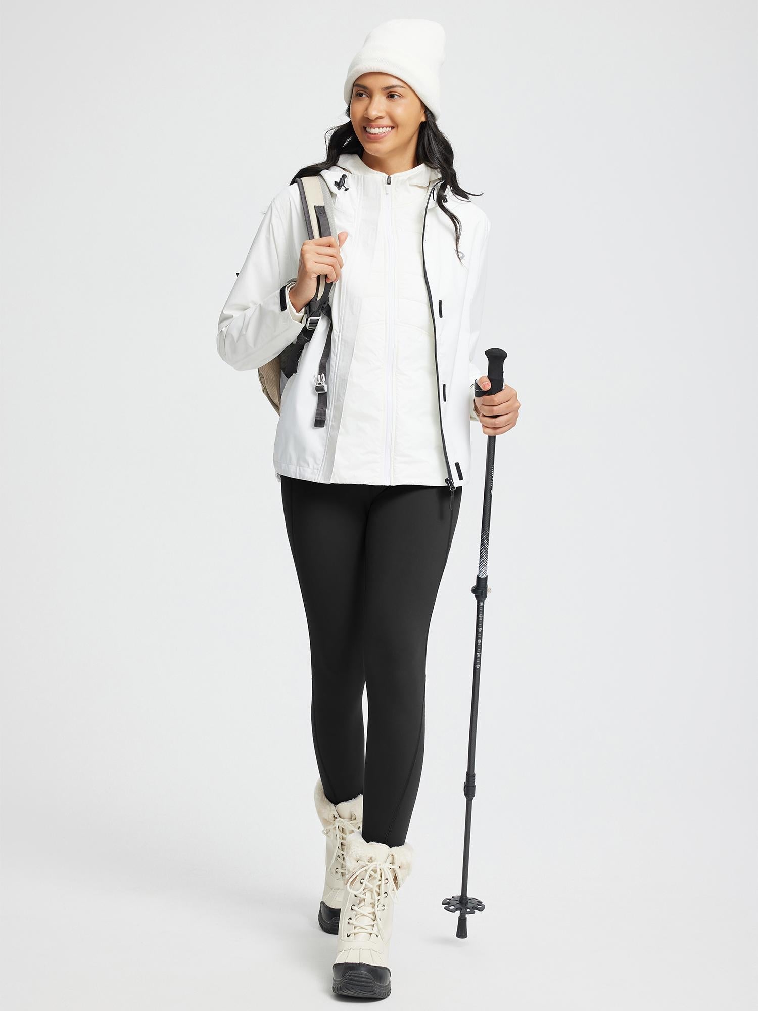 Outdoor Thickened Thermal Knit Leggings