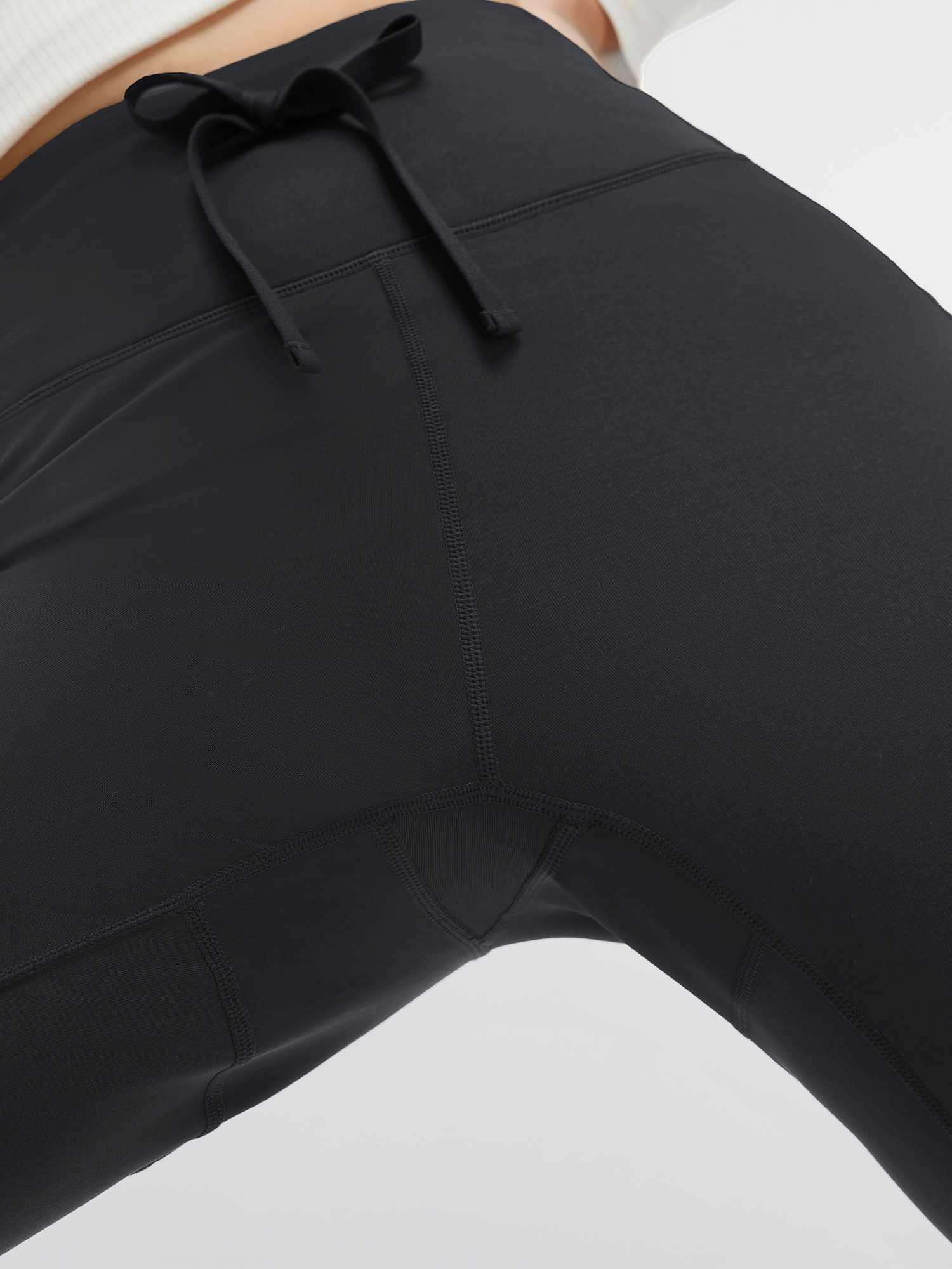 Outdoor Multi-Pocket Slim-Fit Knit Fleece Pants