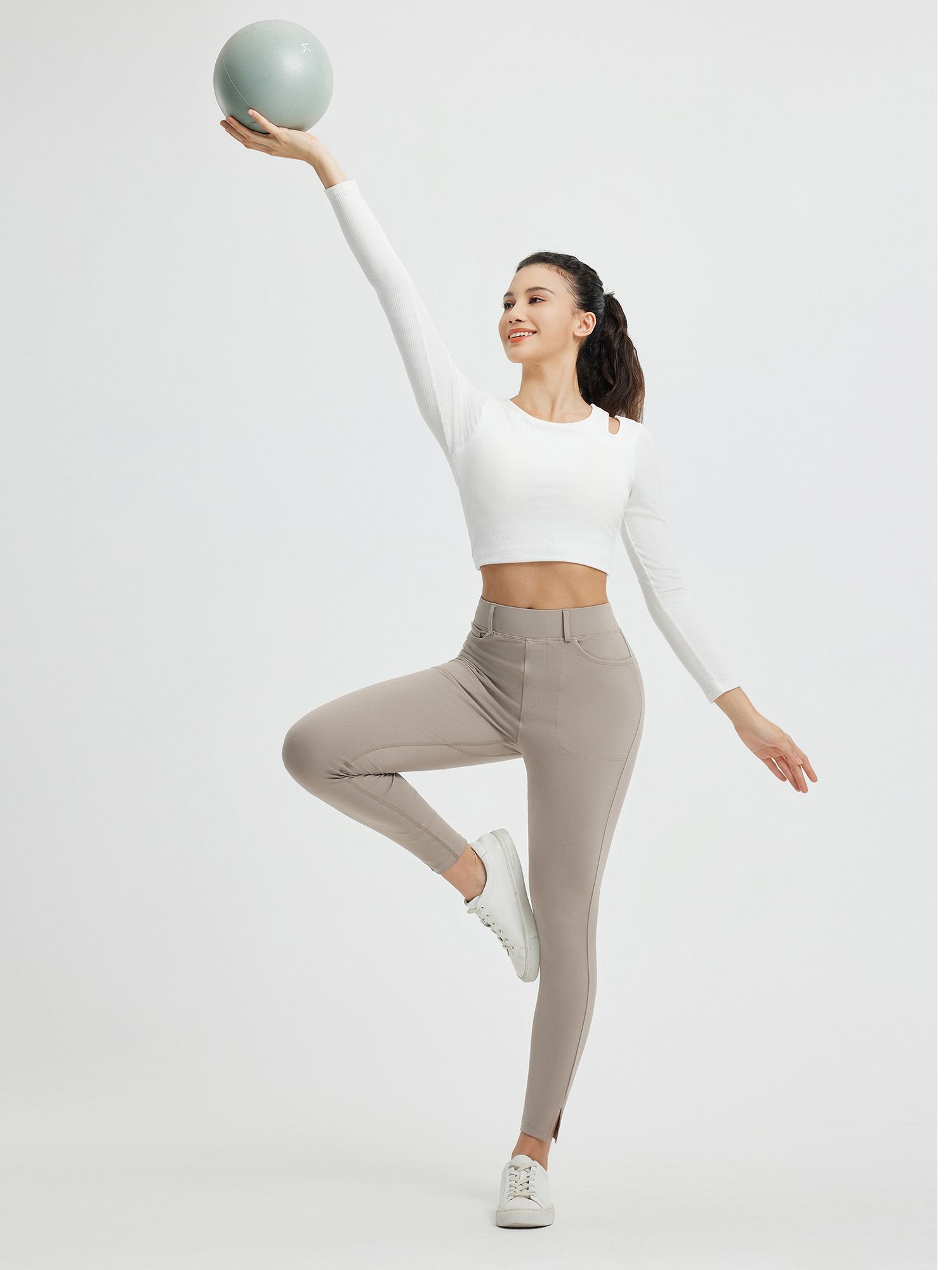 Women’s Yoga Business High-Waisted Tight Pants