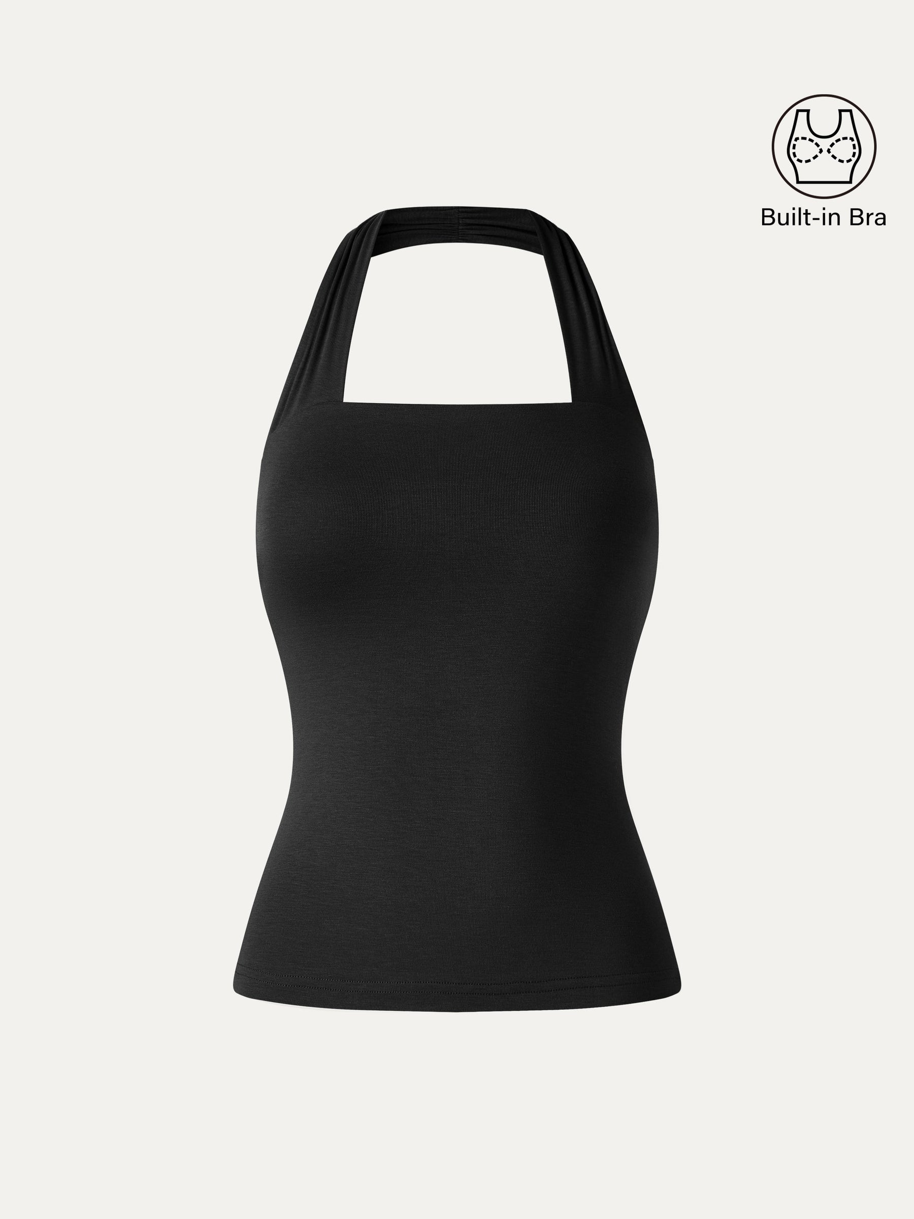 CoolTouch Halter Going-Out Bra Top