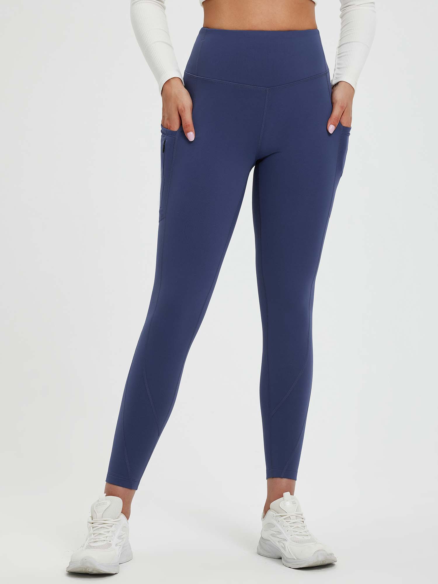 25" Fleece-Lined Yoga Leggings