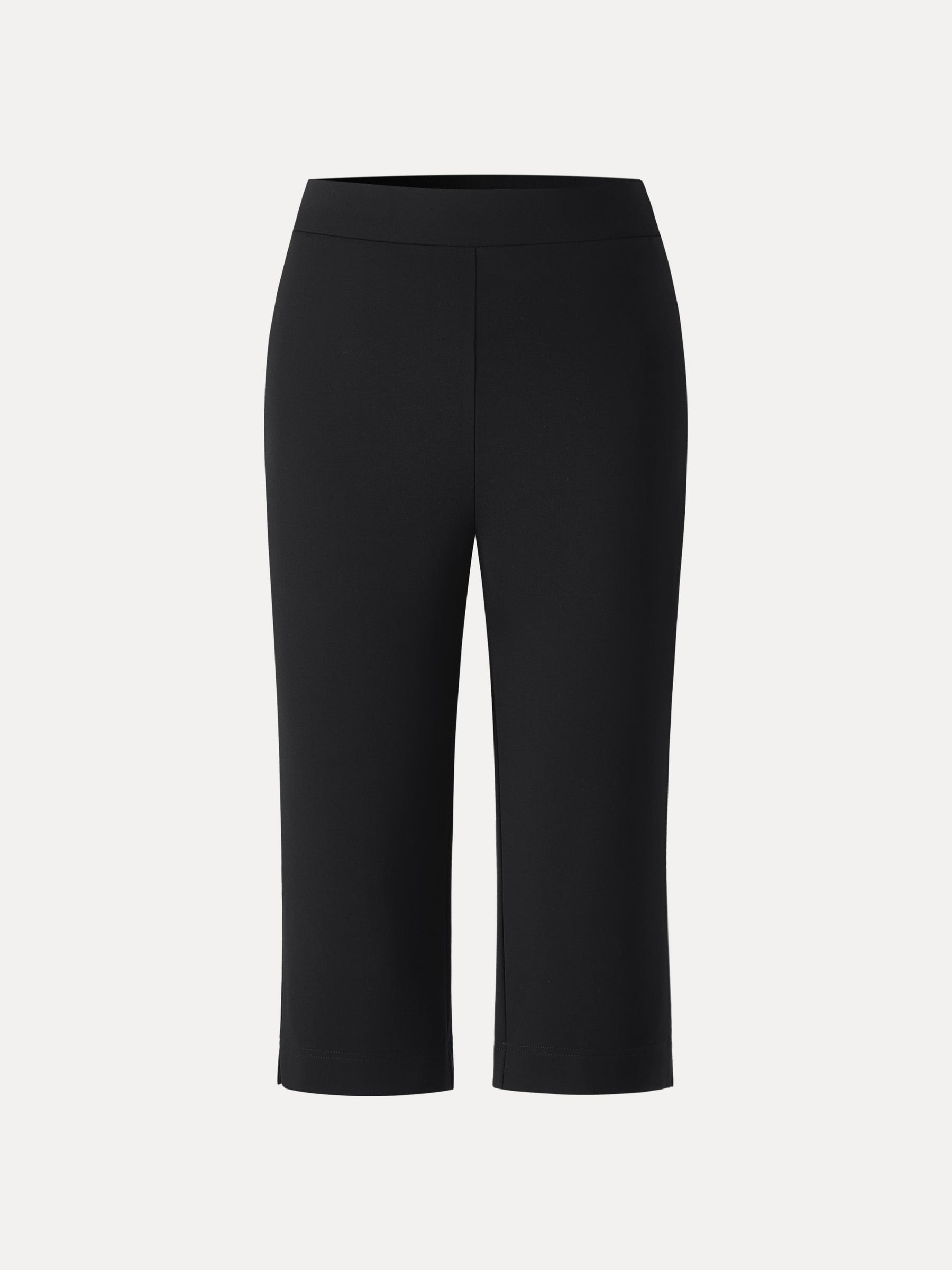 Stretch Ponte Chic Capri Pant with Pockets