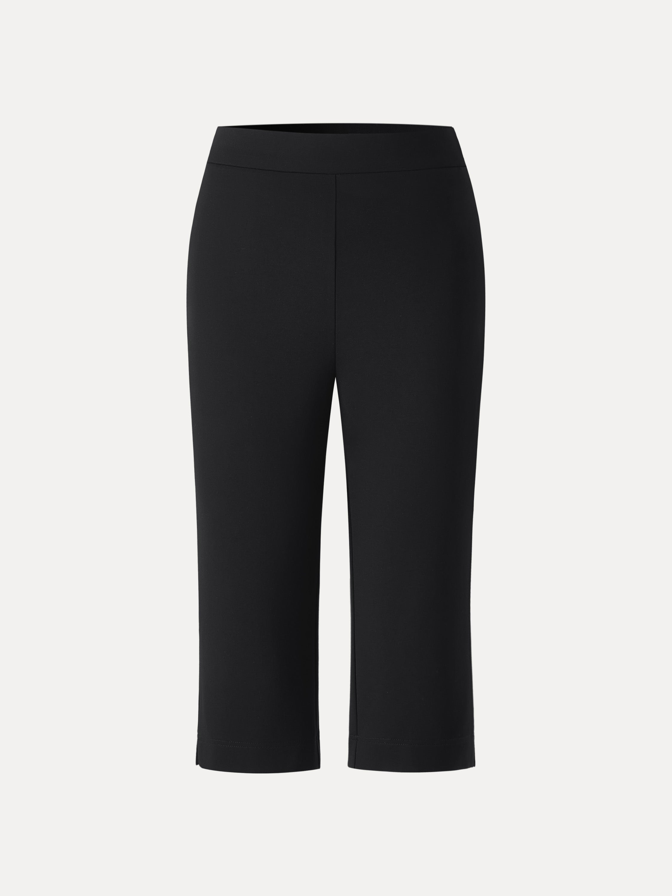 Stretch Ponte Chic Capri Pant with Pockets