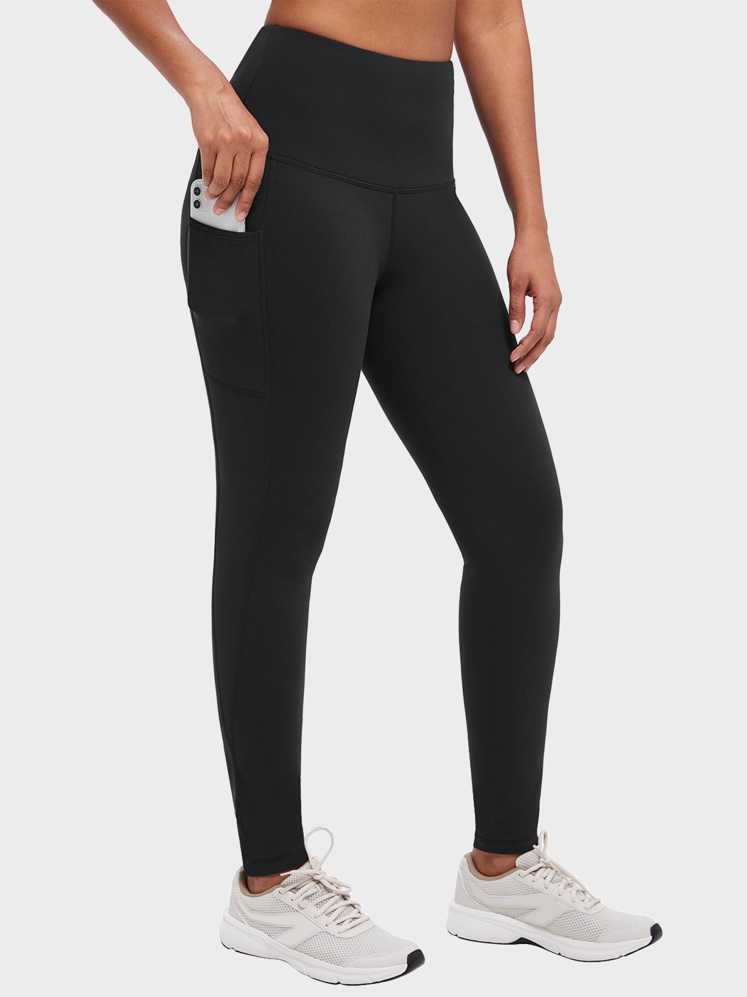 Yoga Brushed Fleece High Waisted Leggings