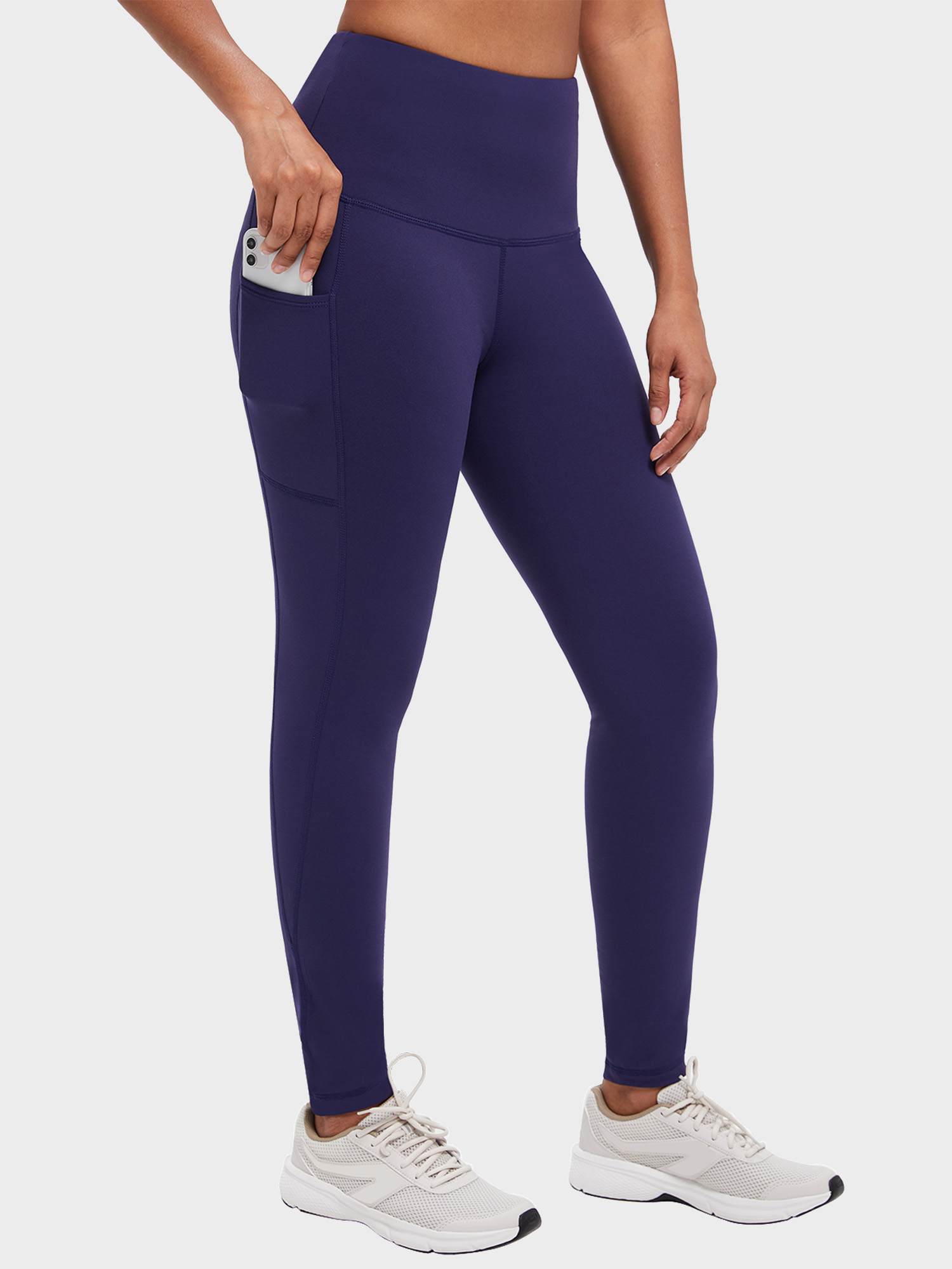 Yoga Brushed Fleece High Waisted Leggings