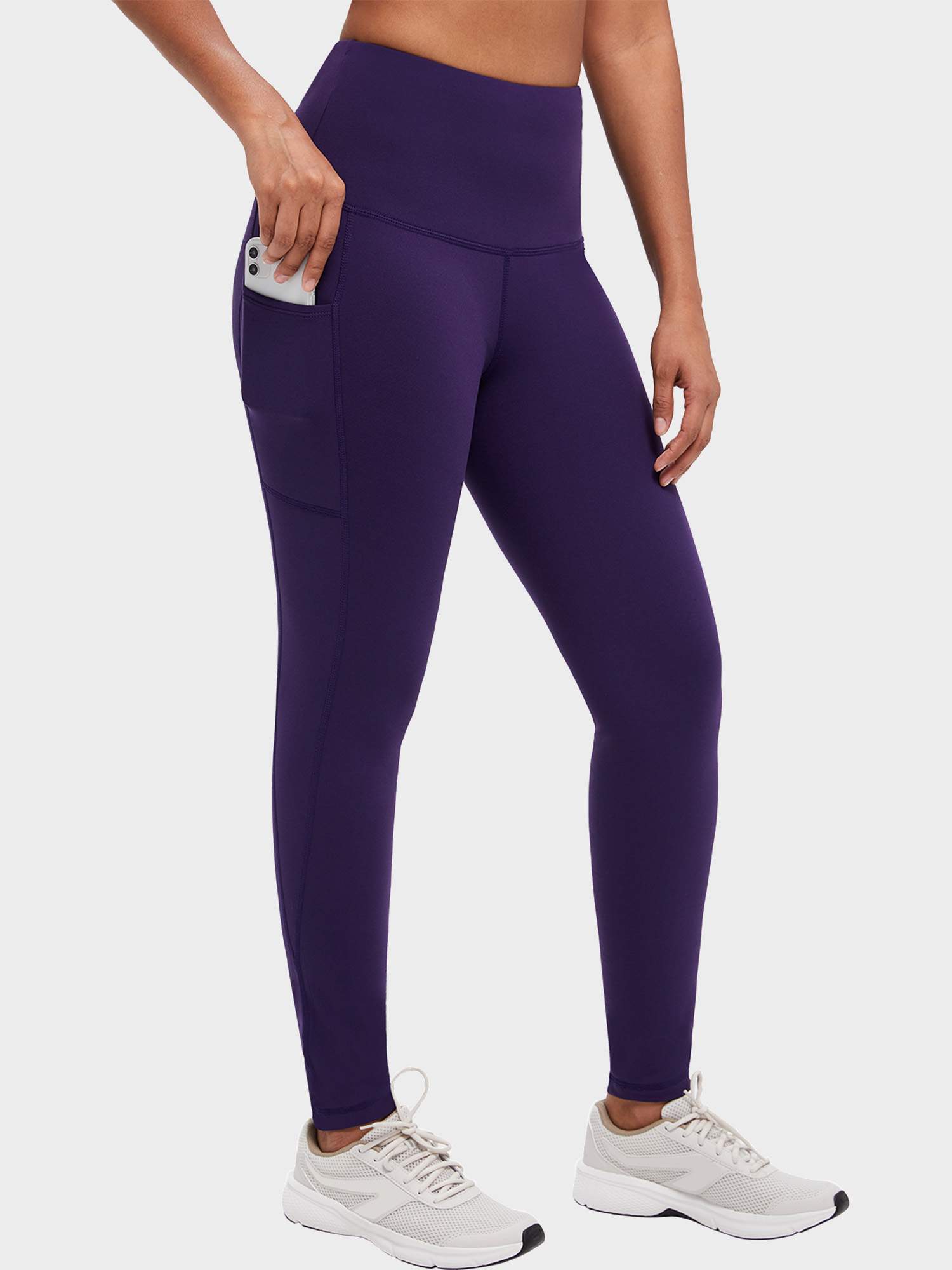 Yoga Brushed Fleece High Waisted Leggings