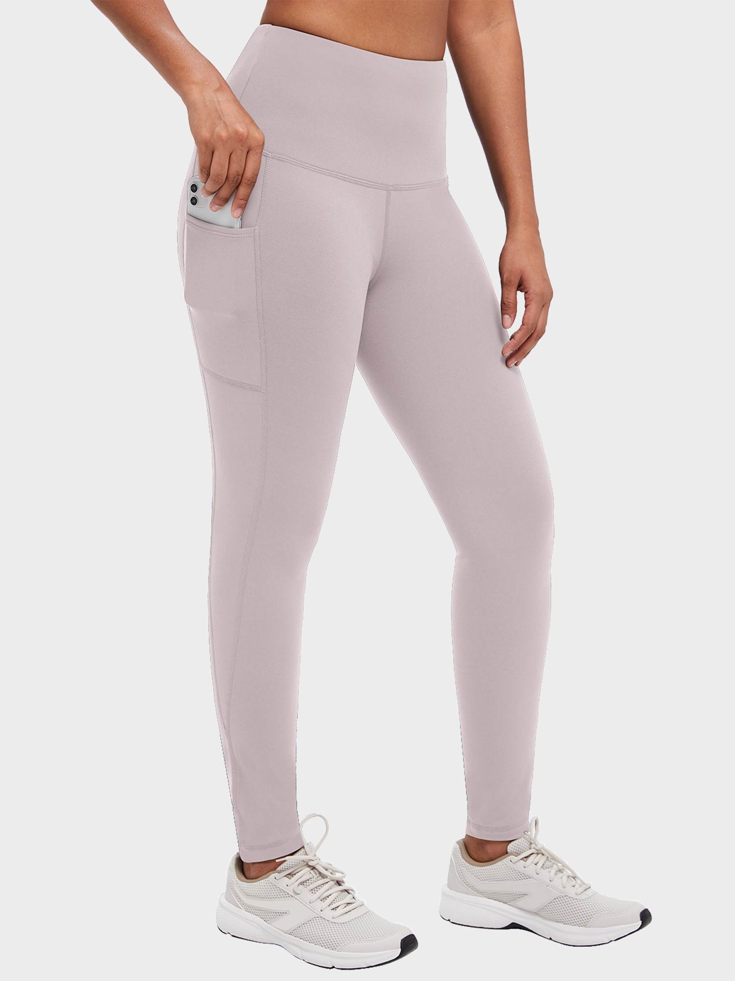 Yoga Brushed Fleece High Waisted Leggings