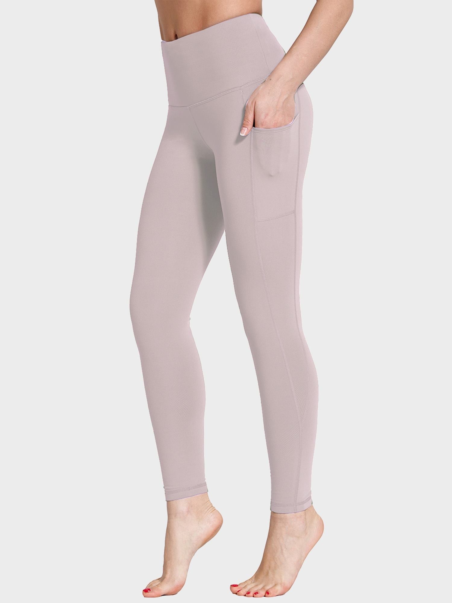 Yoga Brushed Fleece High Waisted Leggings