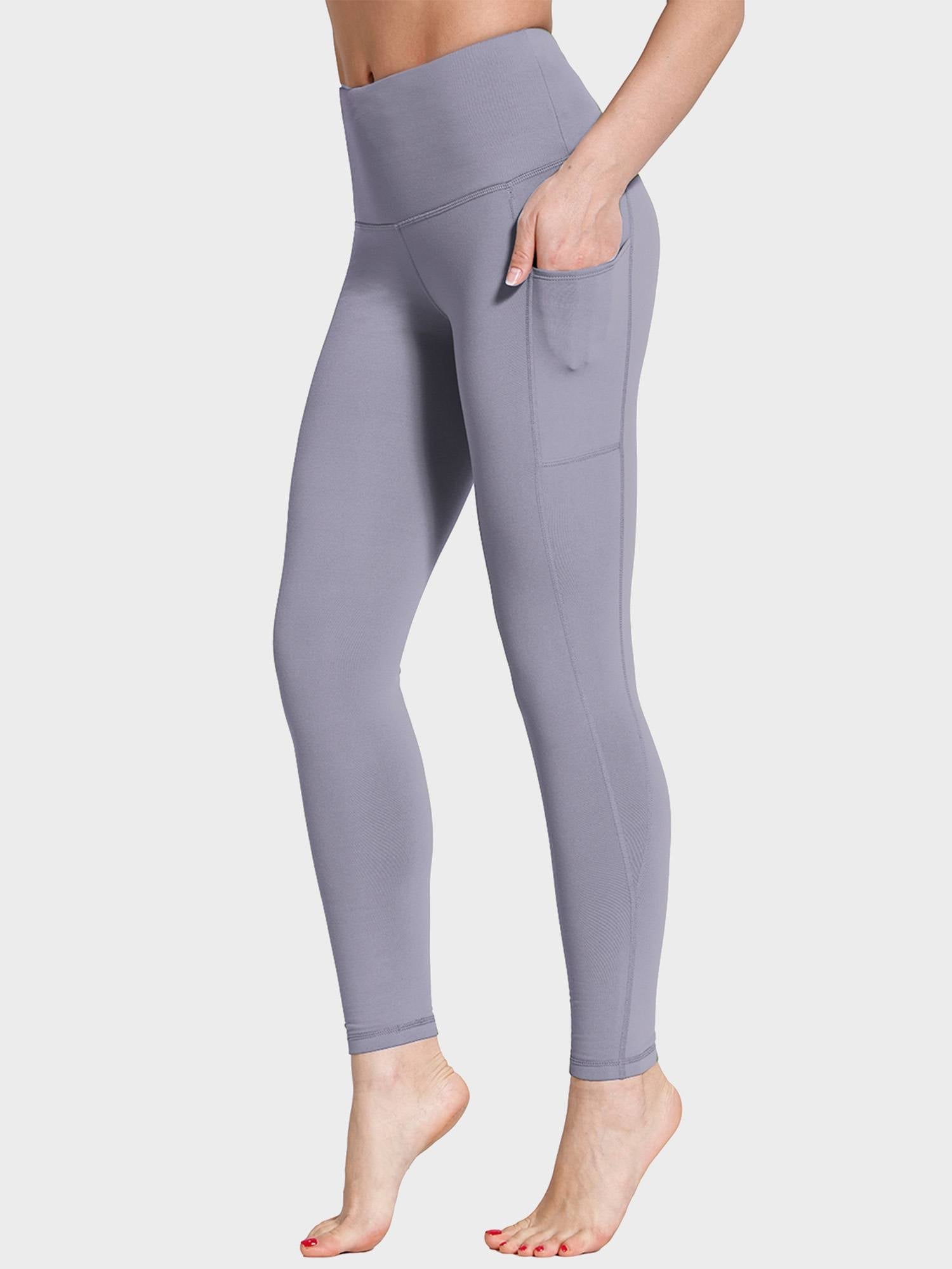 Yoga Brushed Fleece High Waisted Leggings