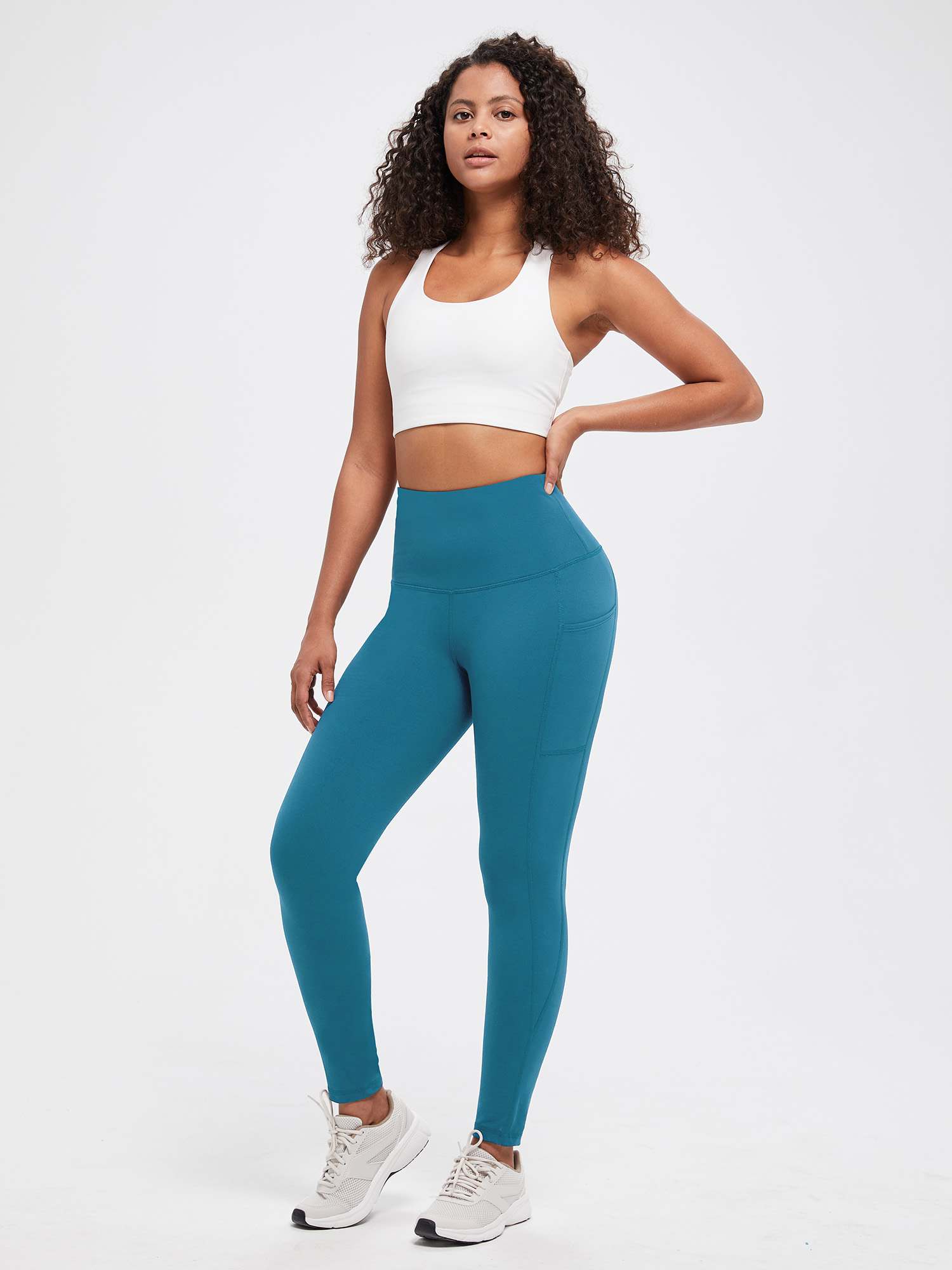 Yoga Brushed Fleece High Waisted Leggings