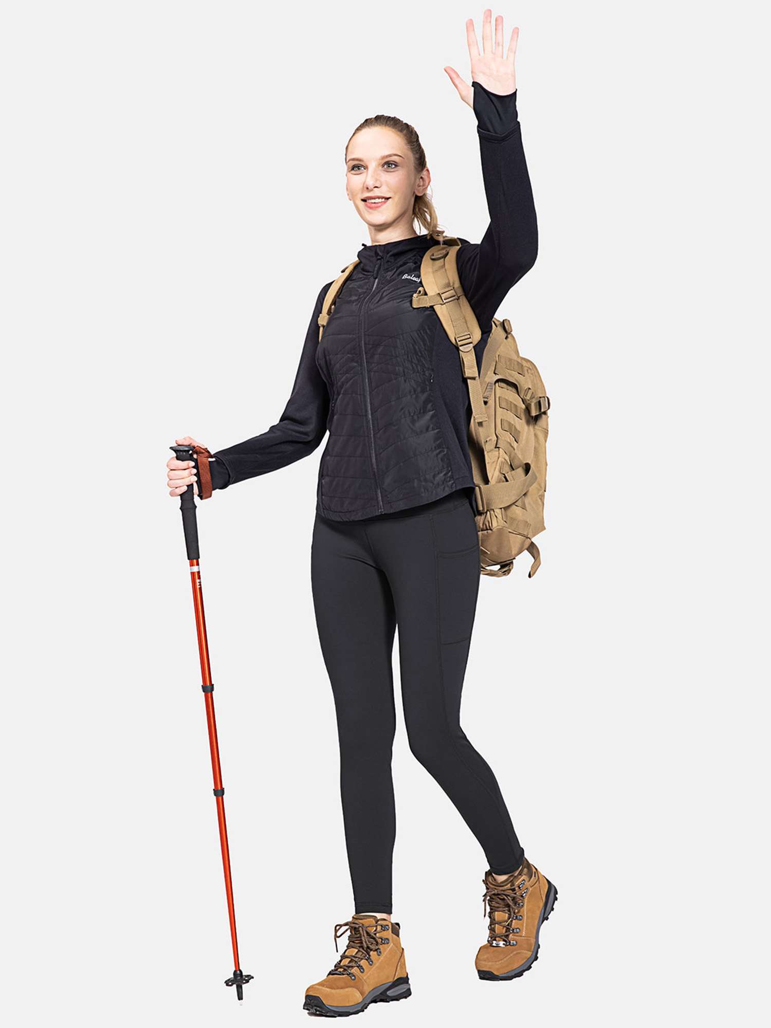 Yoga Brushed Fleece High Waisted Leggings