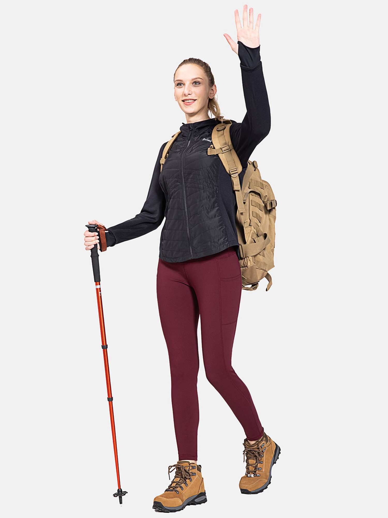 Yoga Brushed Fleece High Waisted Leggings