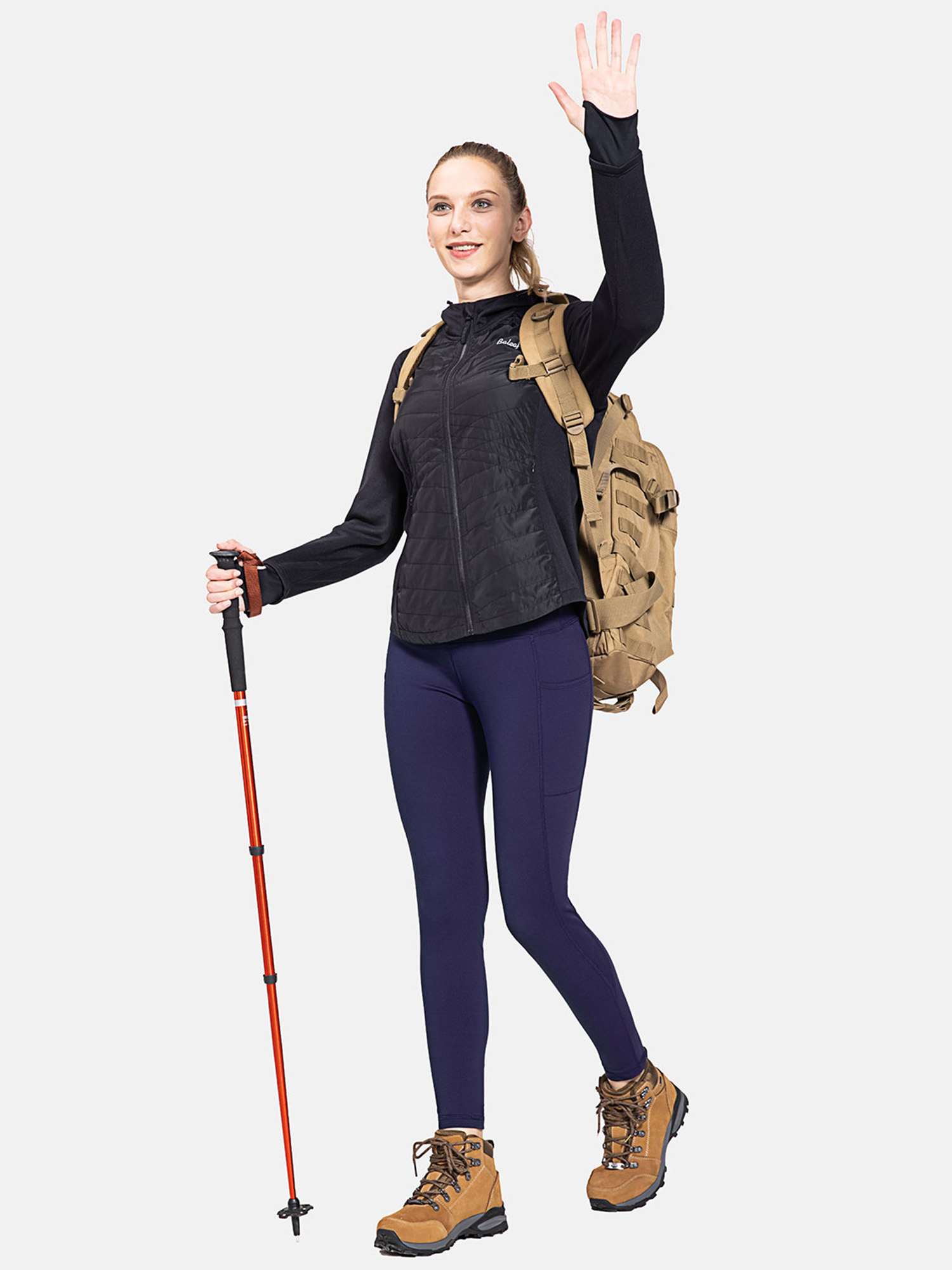 Yoga Brushed Fleece High Waisted Leggings