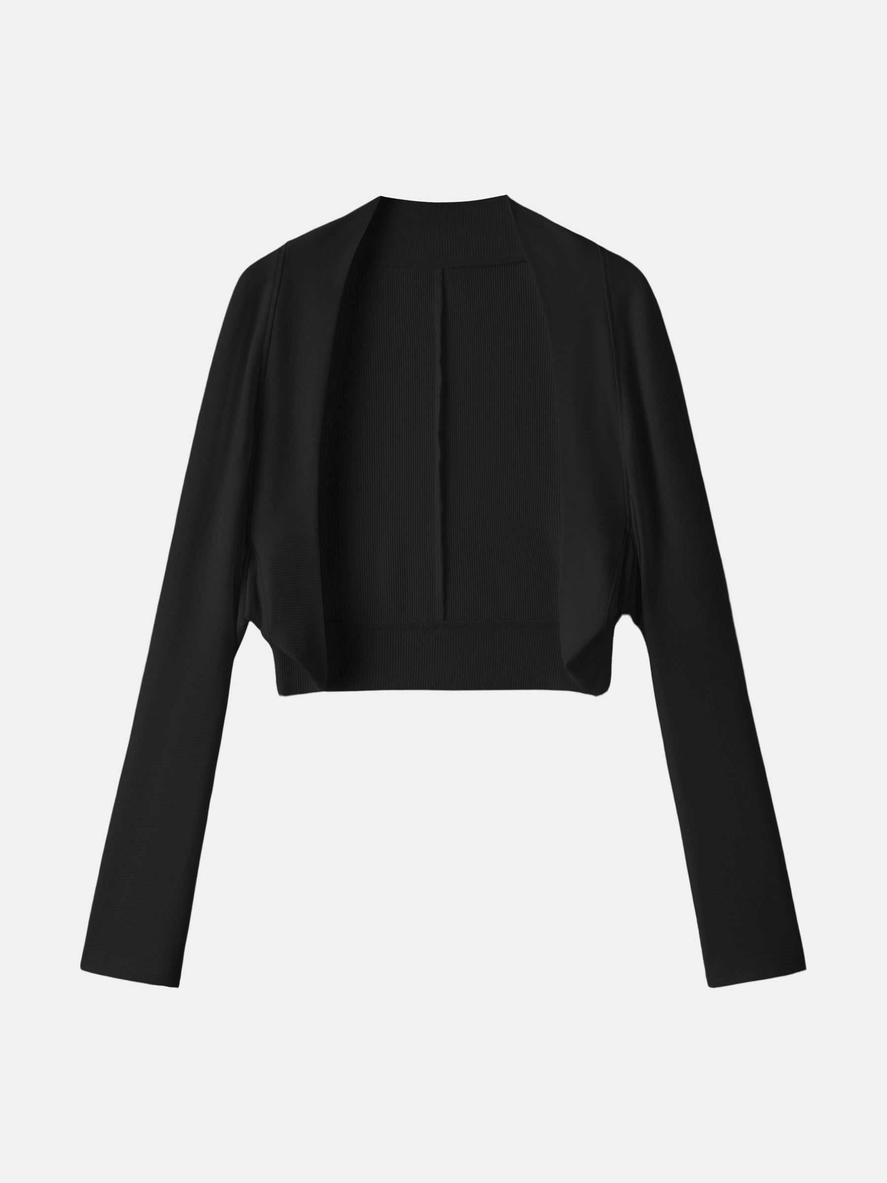 Bamboo Blend Breathable Summer Cropped Shrug Cardigan