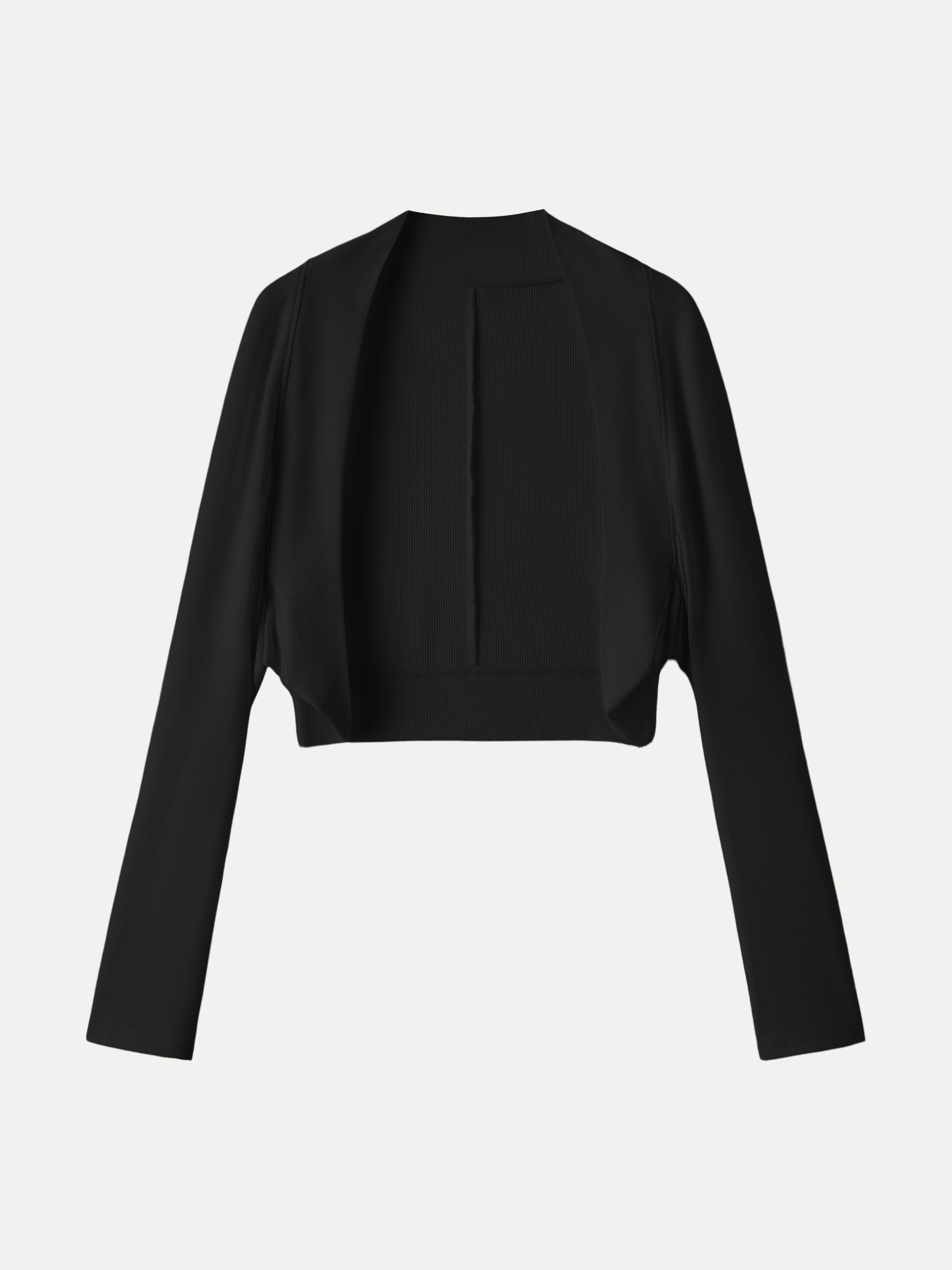 Bamboo Blend Breathable Summer Cropped Shrug Cardigan