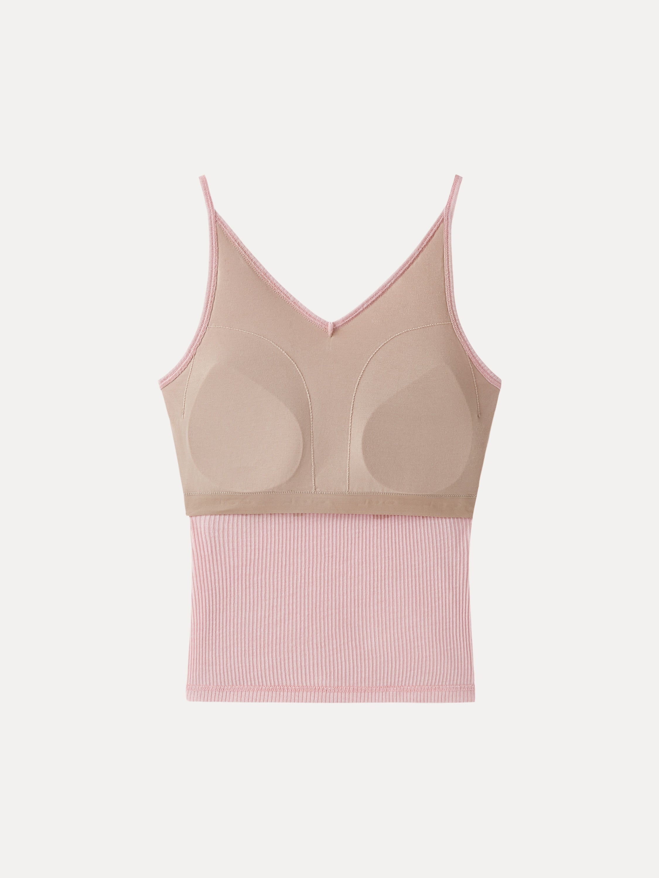 Breathable V-Neck Spaghetti Bra Tank