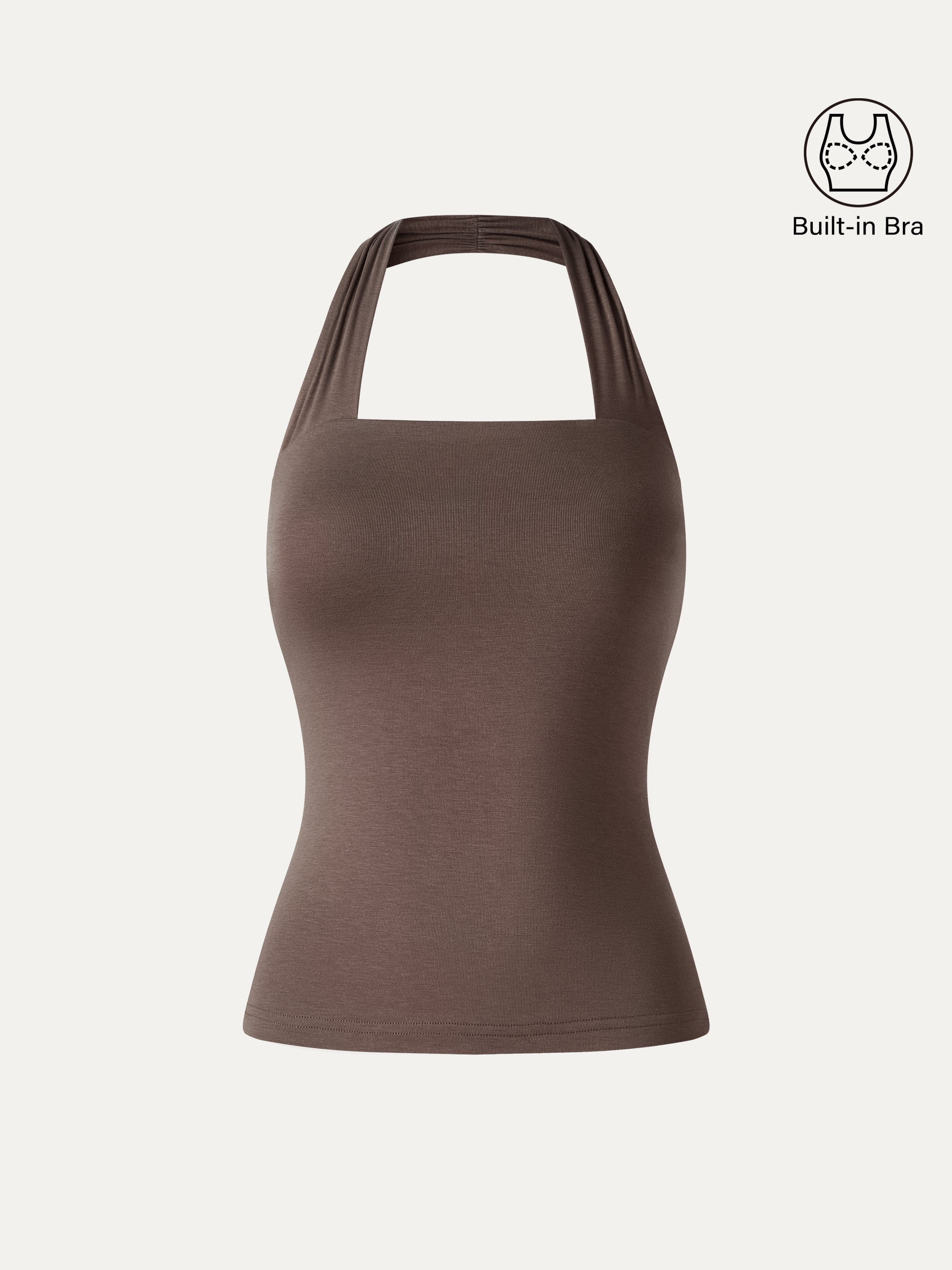 CoolTouch Halter Going-Out Bra Top