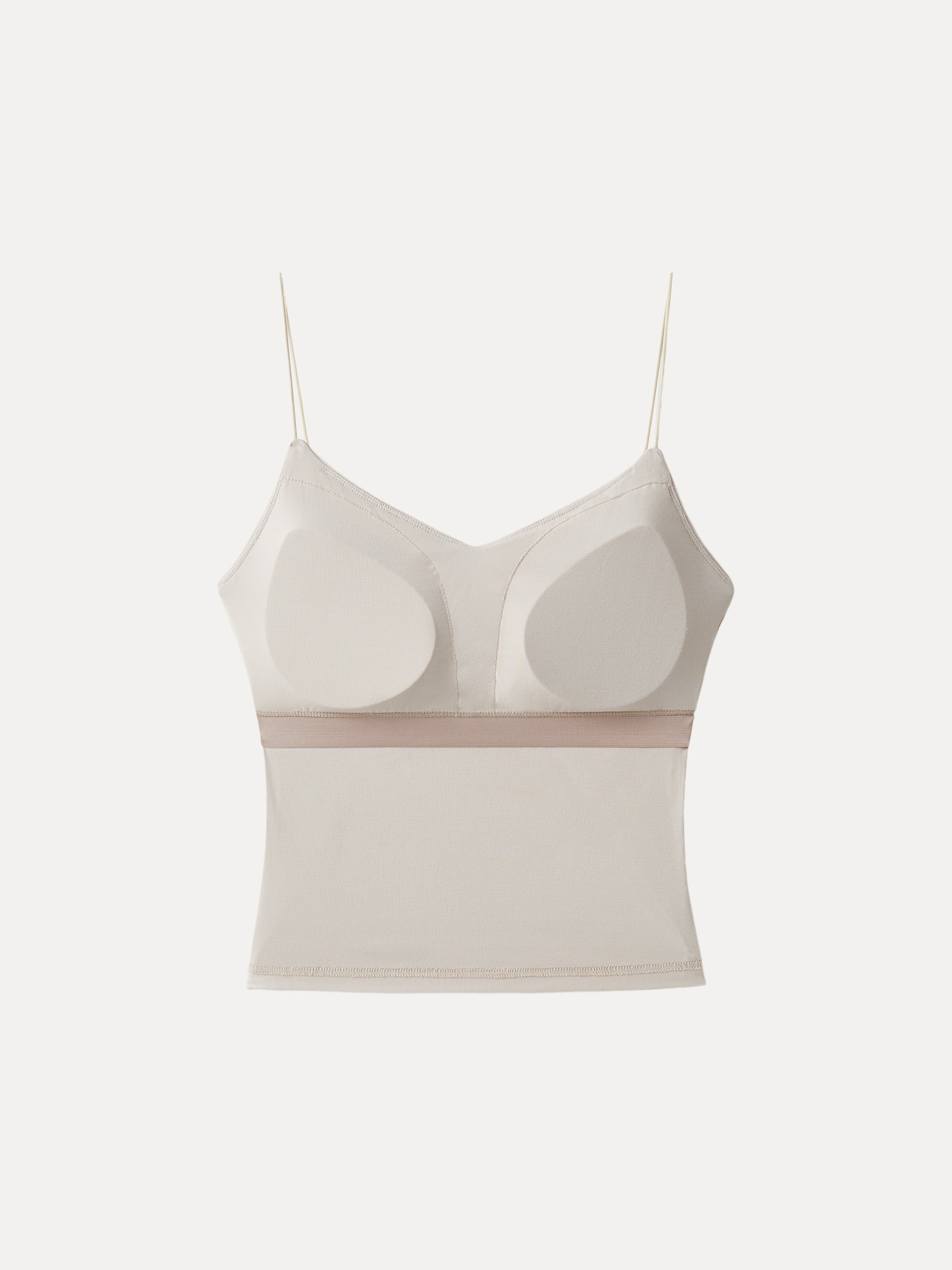 Ultrasoft Sweetheart Neck Front Tucked Spaghetti Brami