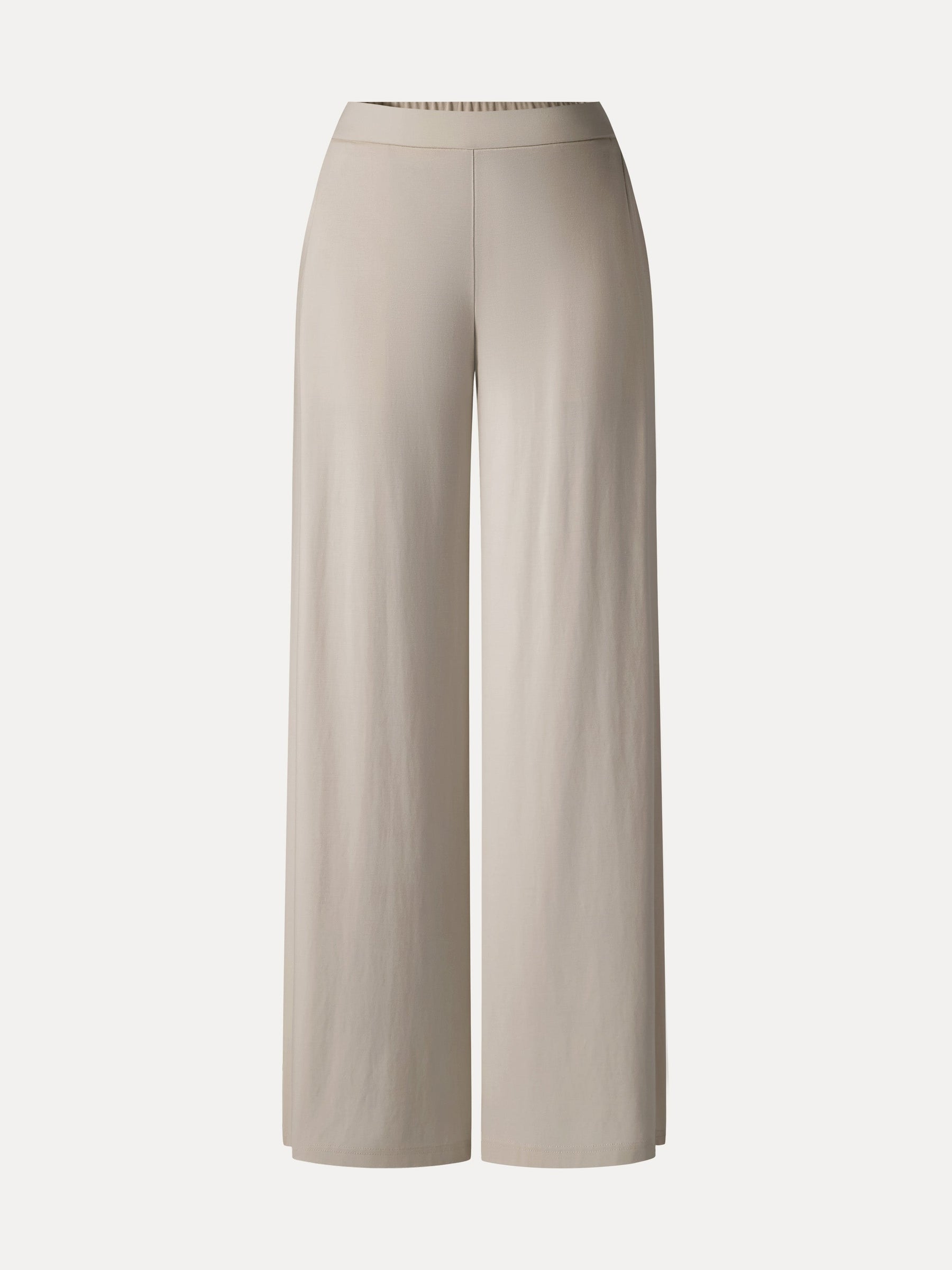 CoolTouch Ponte Mid Rise Wide Leg Pants with Pockets