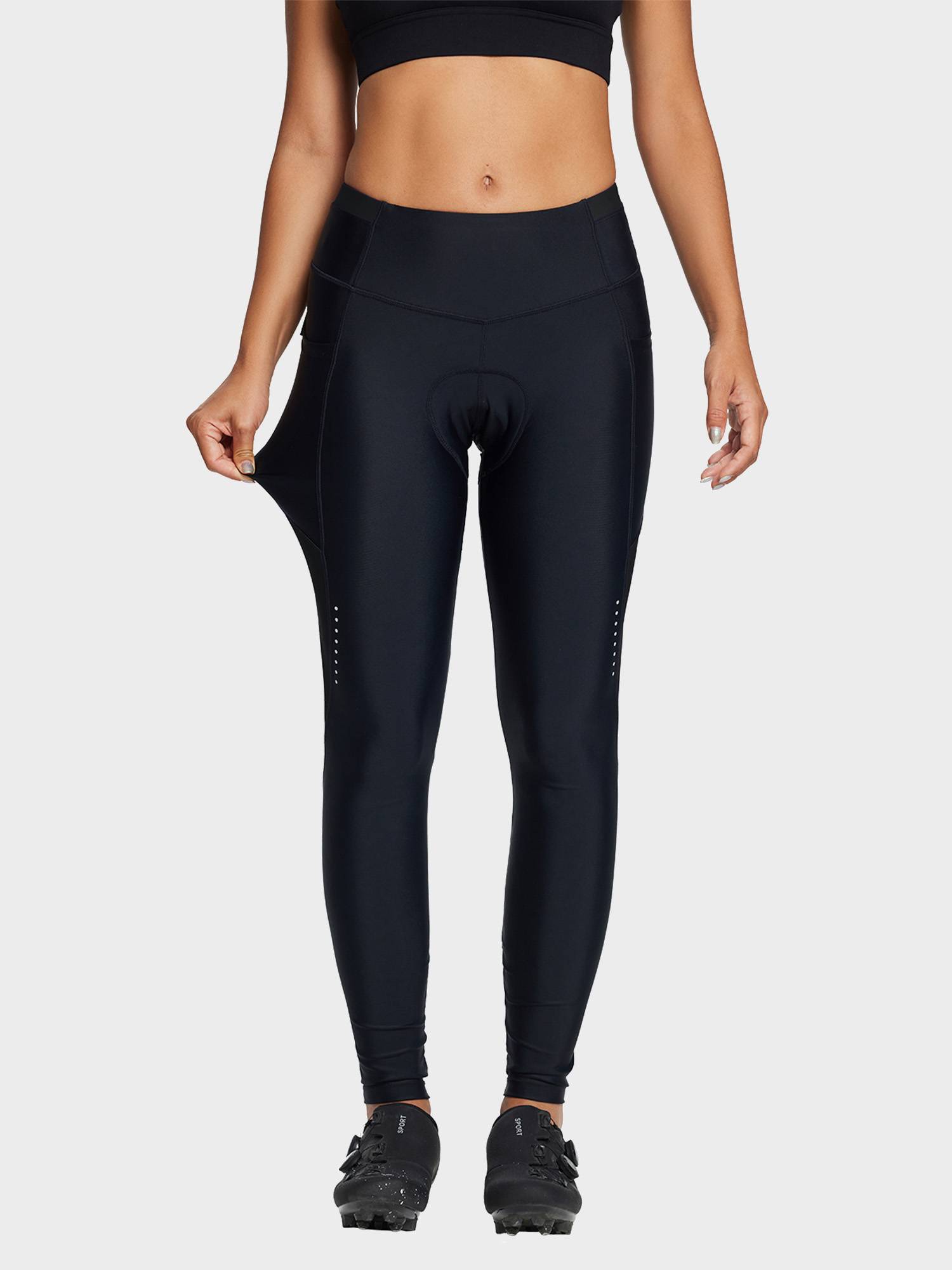 Women's Colorblock Padded Cycling Tights