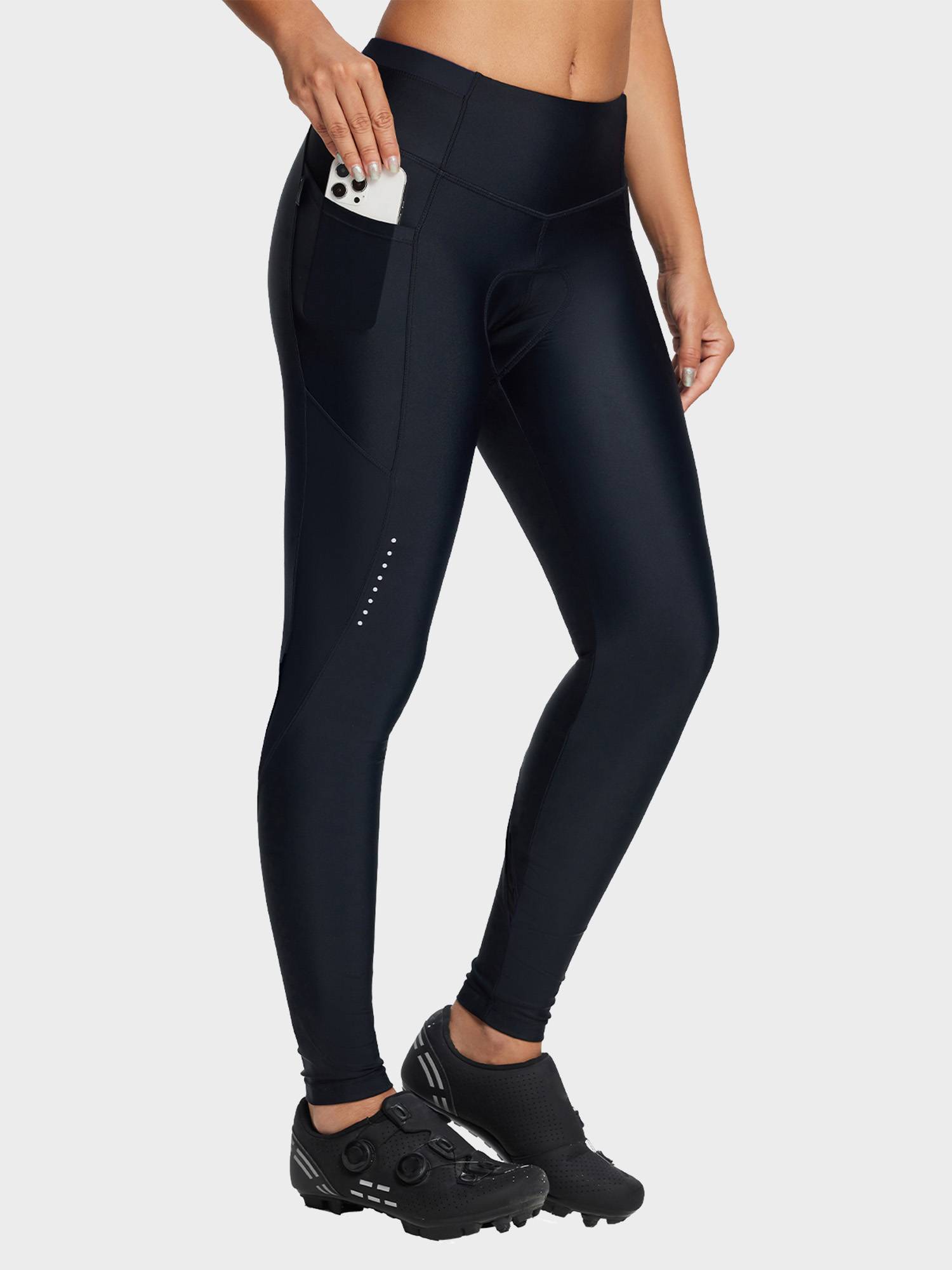 Women's Colorblock Padded Cycling Tights