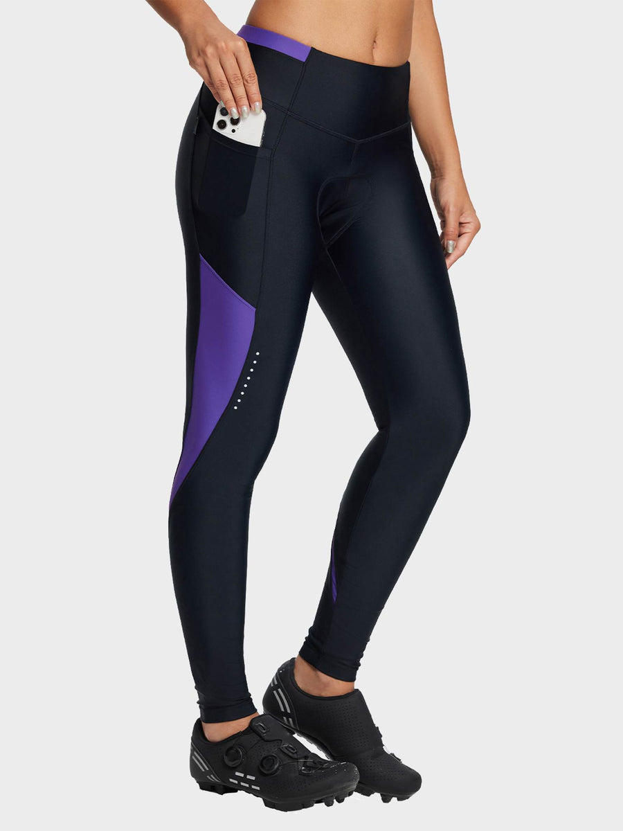 Women's Colorblock Padded Cycling Tights
