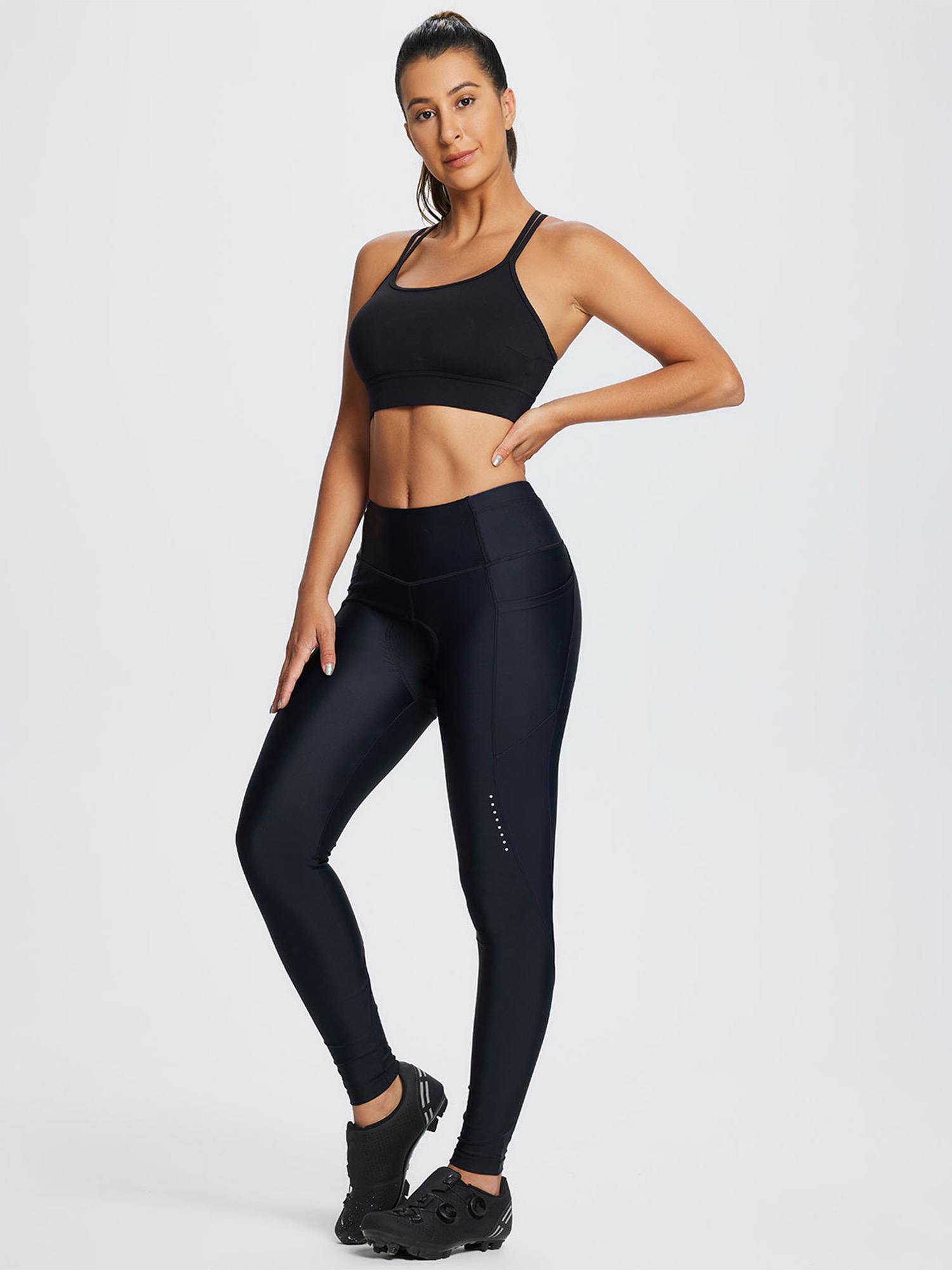 Women's Colorblock Padded Cycling Tights