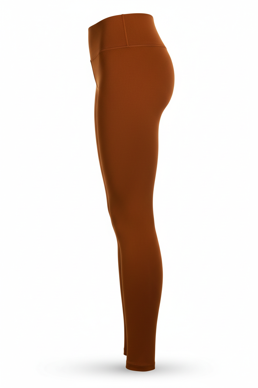 Yoga pants ladies sports leggings orange fitness pants