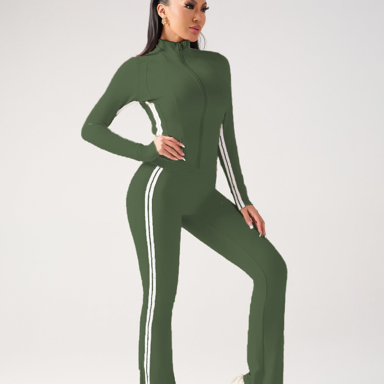 Women's Outdoor Running & Fitness Tracksuit - Versatile Sports Set