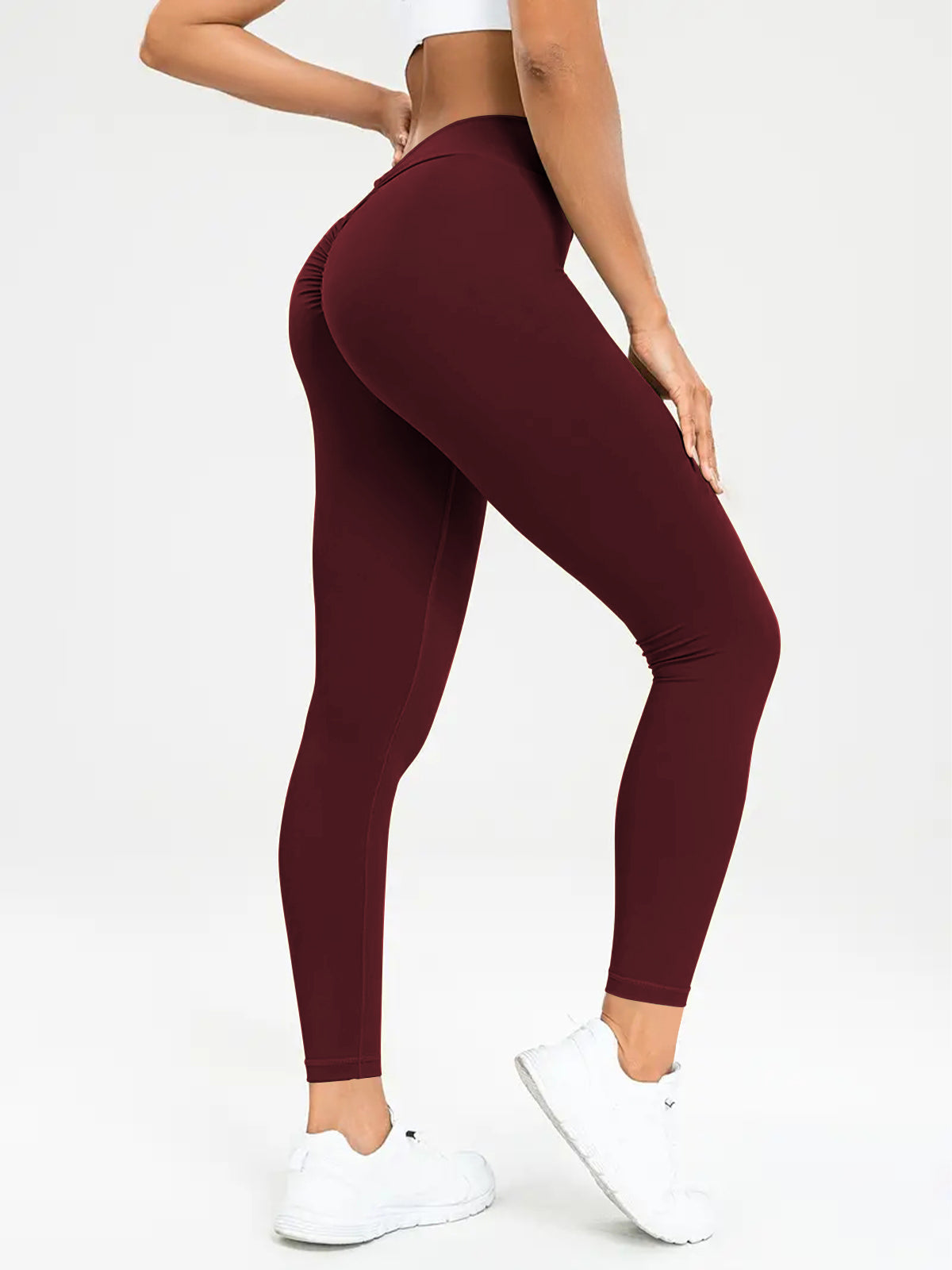 Women's High-Waist Compression Yoga Leggings