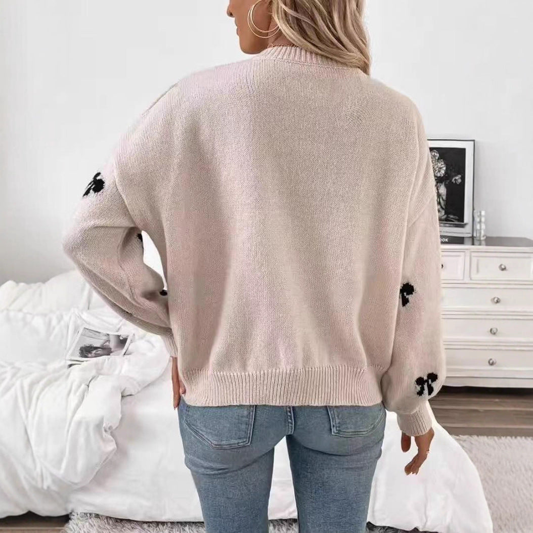 The Colette™ | Bow Knit Sweater