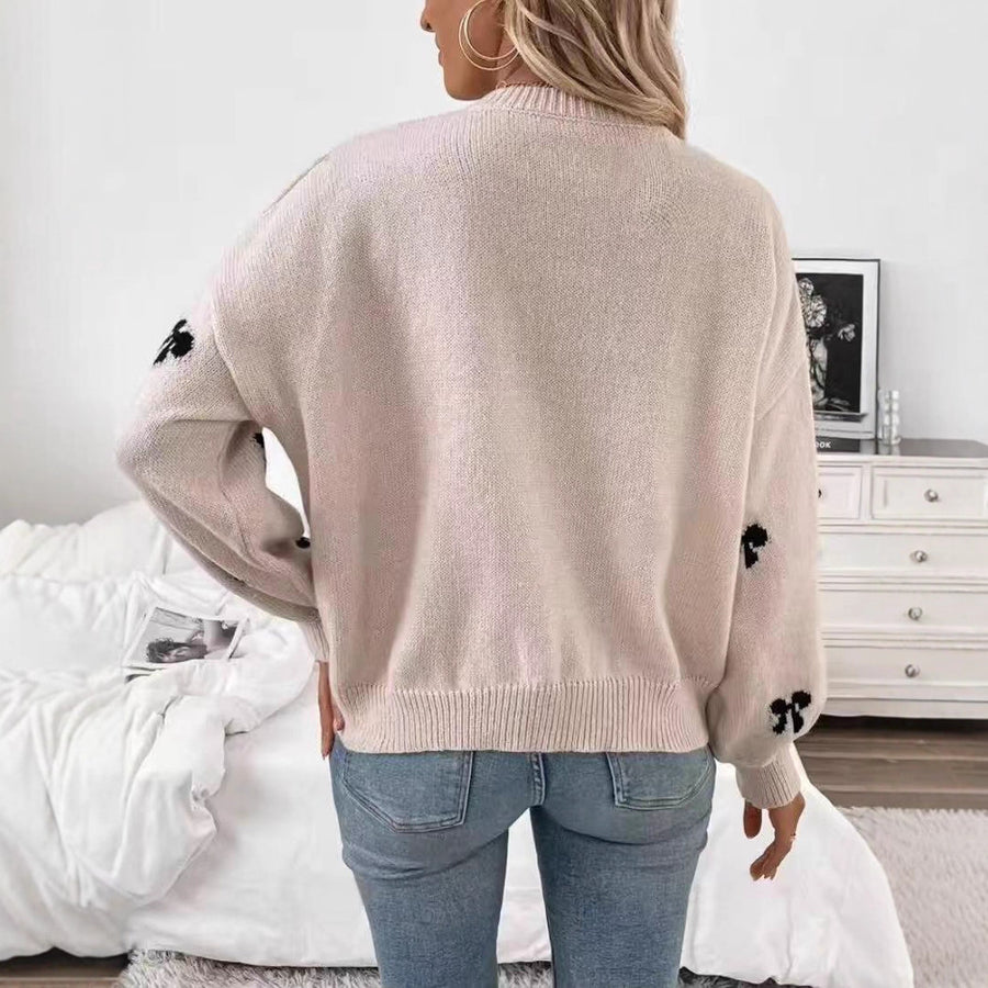 The Colette™ | Bow Knit Sweater
