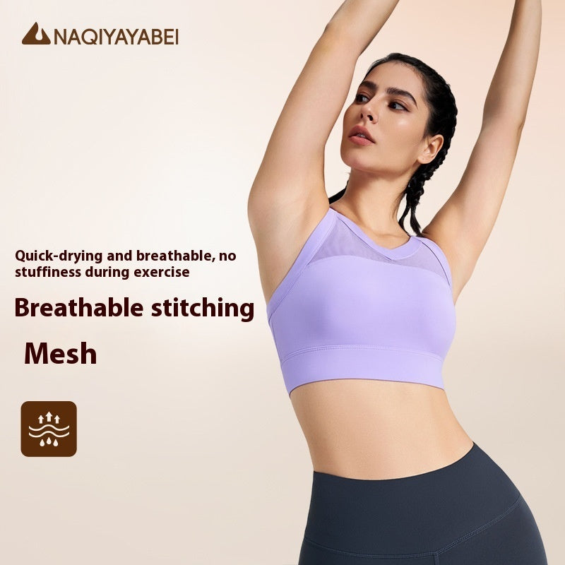 Women's Quick-Dry Sports Bra - High Support Performance Bra