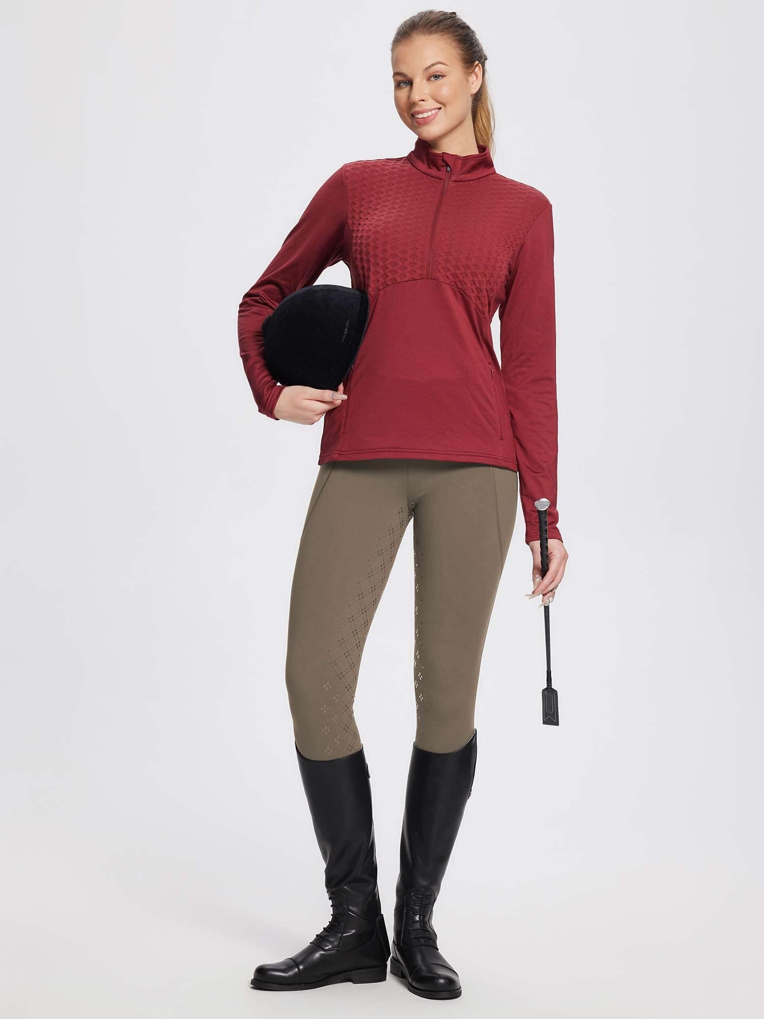 Women's Fleece Equestrian Breeches