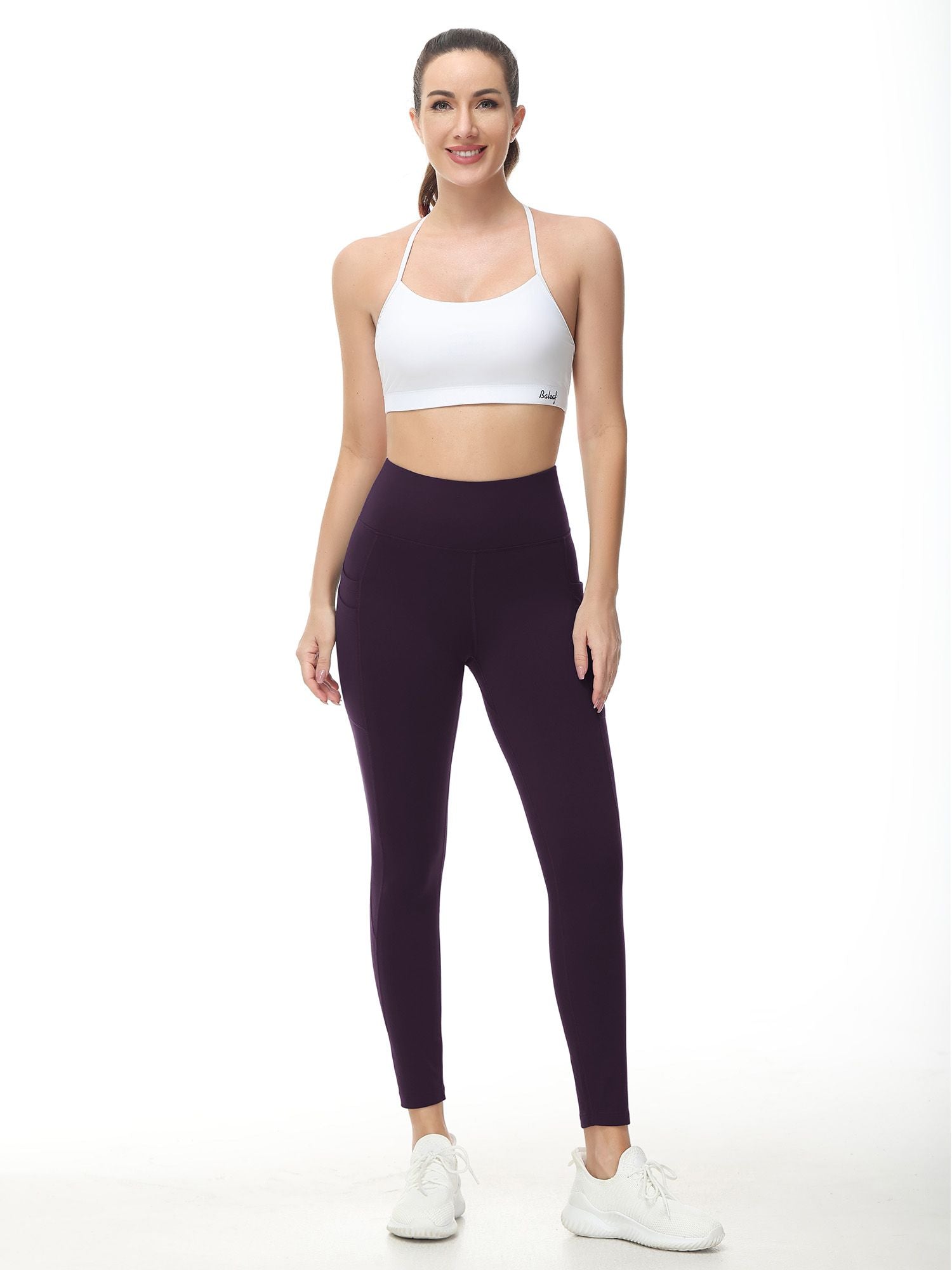 Fleece-Lined Water-Resistant Running Leggings