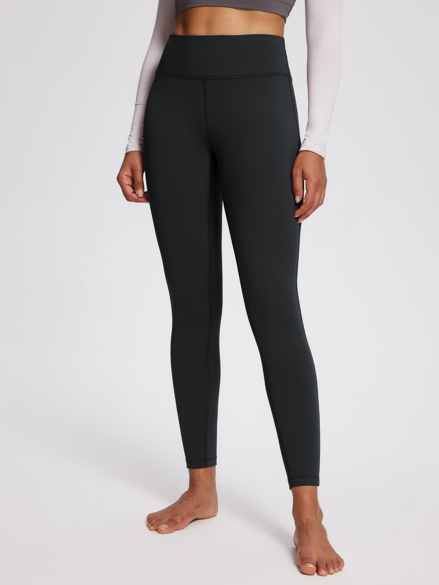 Women's Petite Fleece-Lined Yoga Leggings