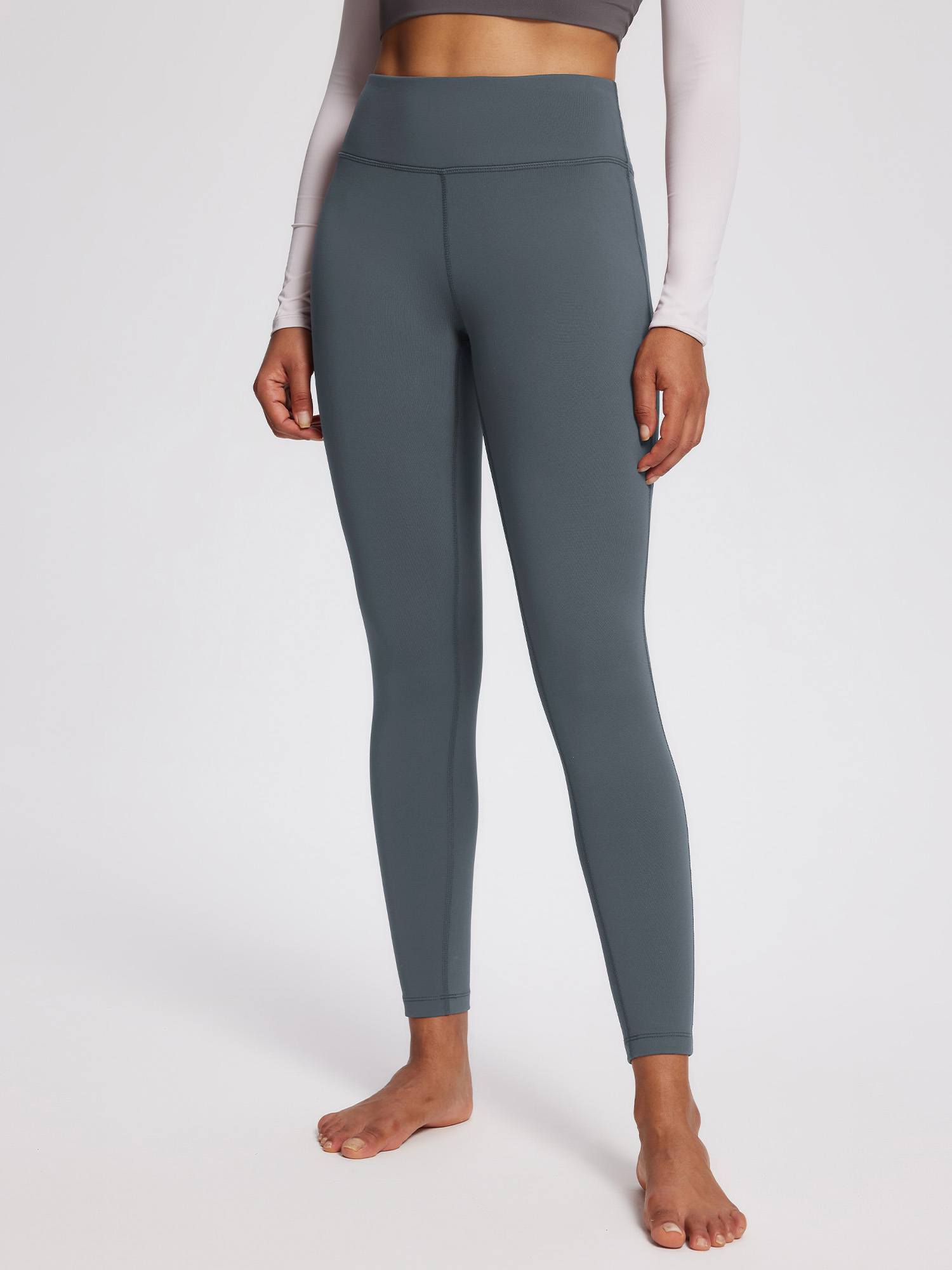 Women's Petite Fleece-Lined Yoga Leggings