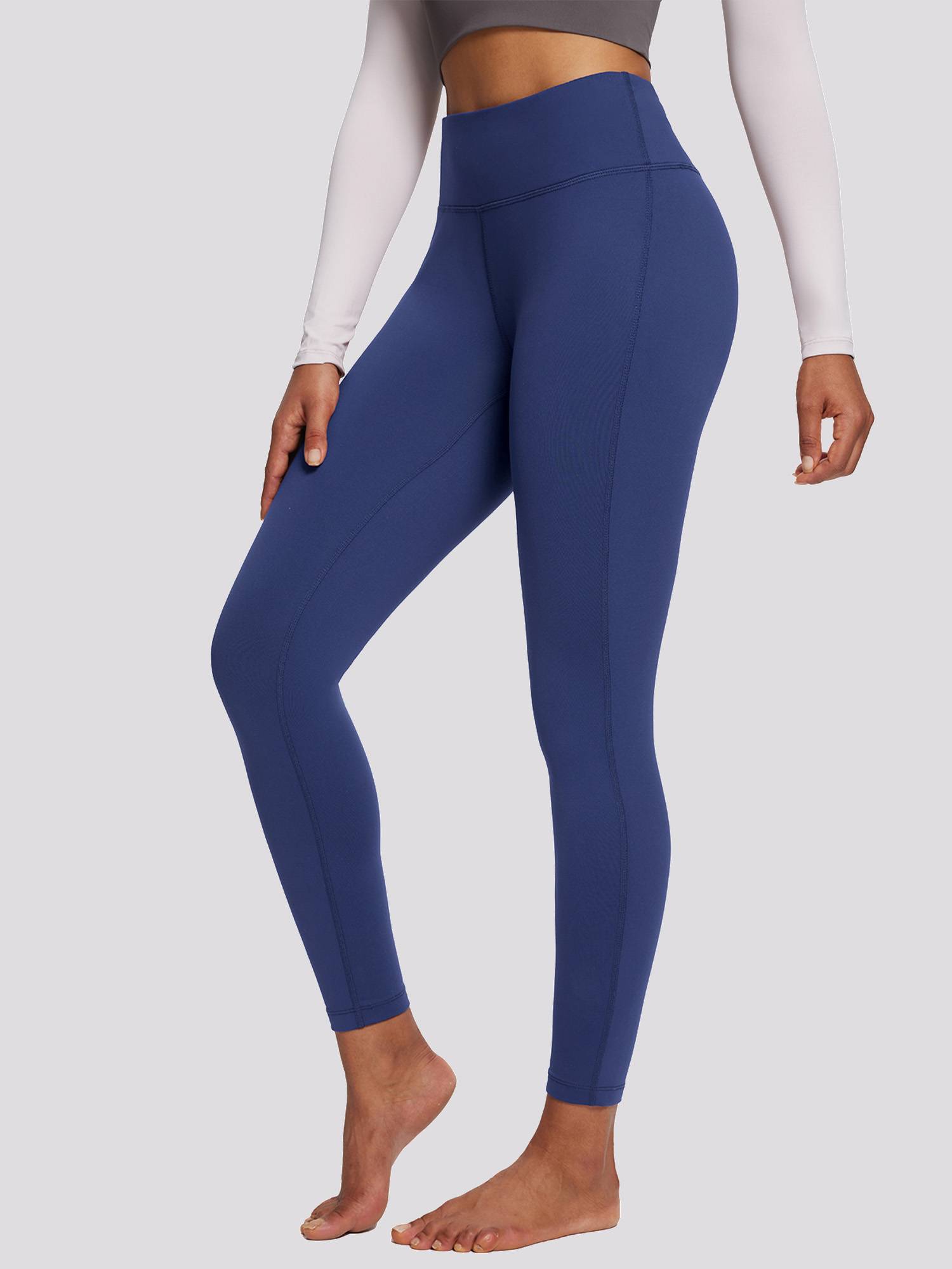 Women's Petite Fleece-Lined Yoga Leggings