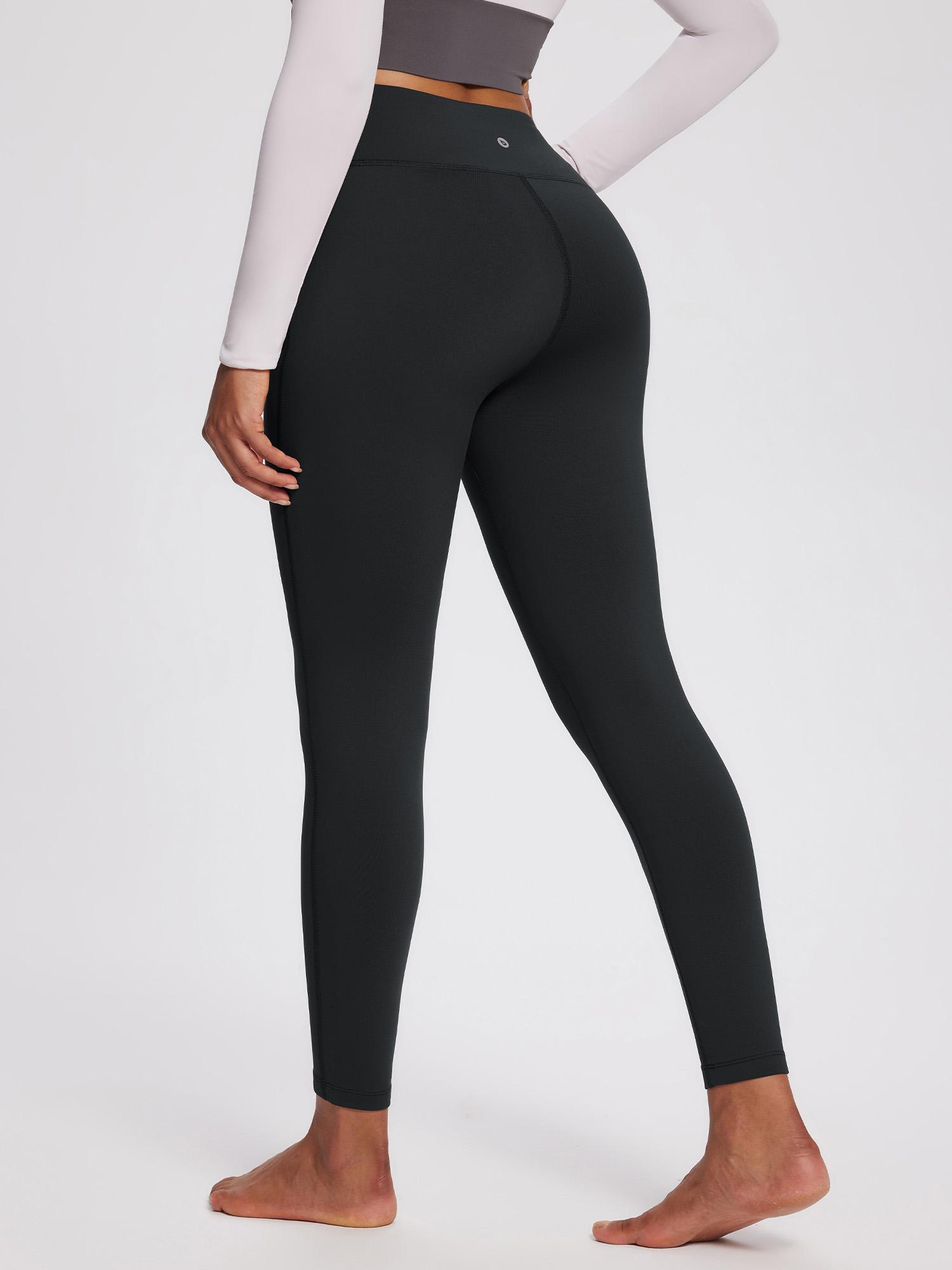 Women's Petite Fleece-Lined Yoga Leggings