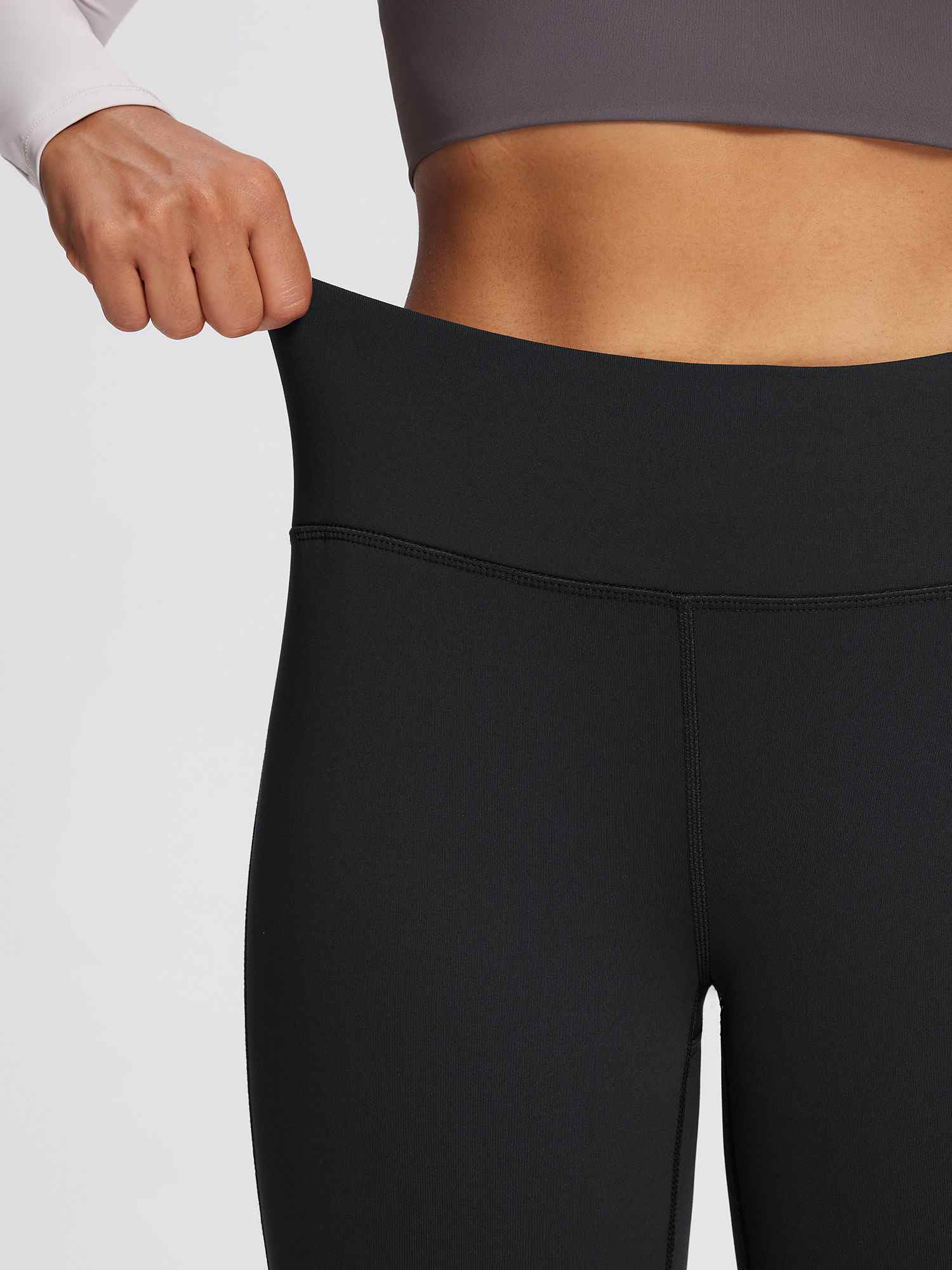 Women's Petite Fleece-Lined Yoga Leggings