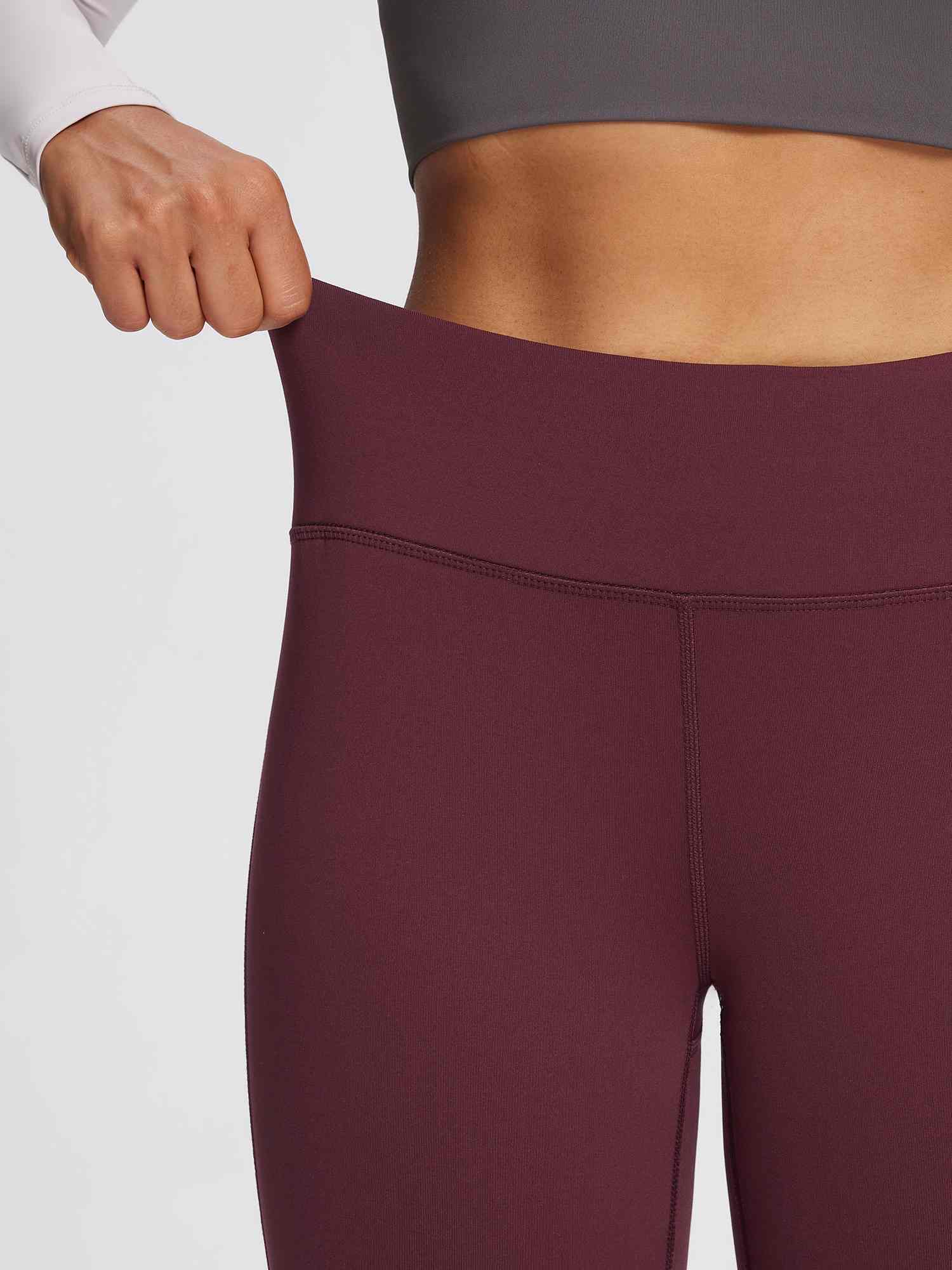 Women's Petite Fleece-Lined Yoga Leggings
