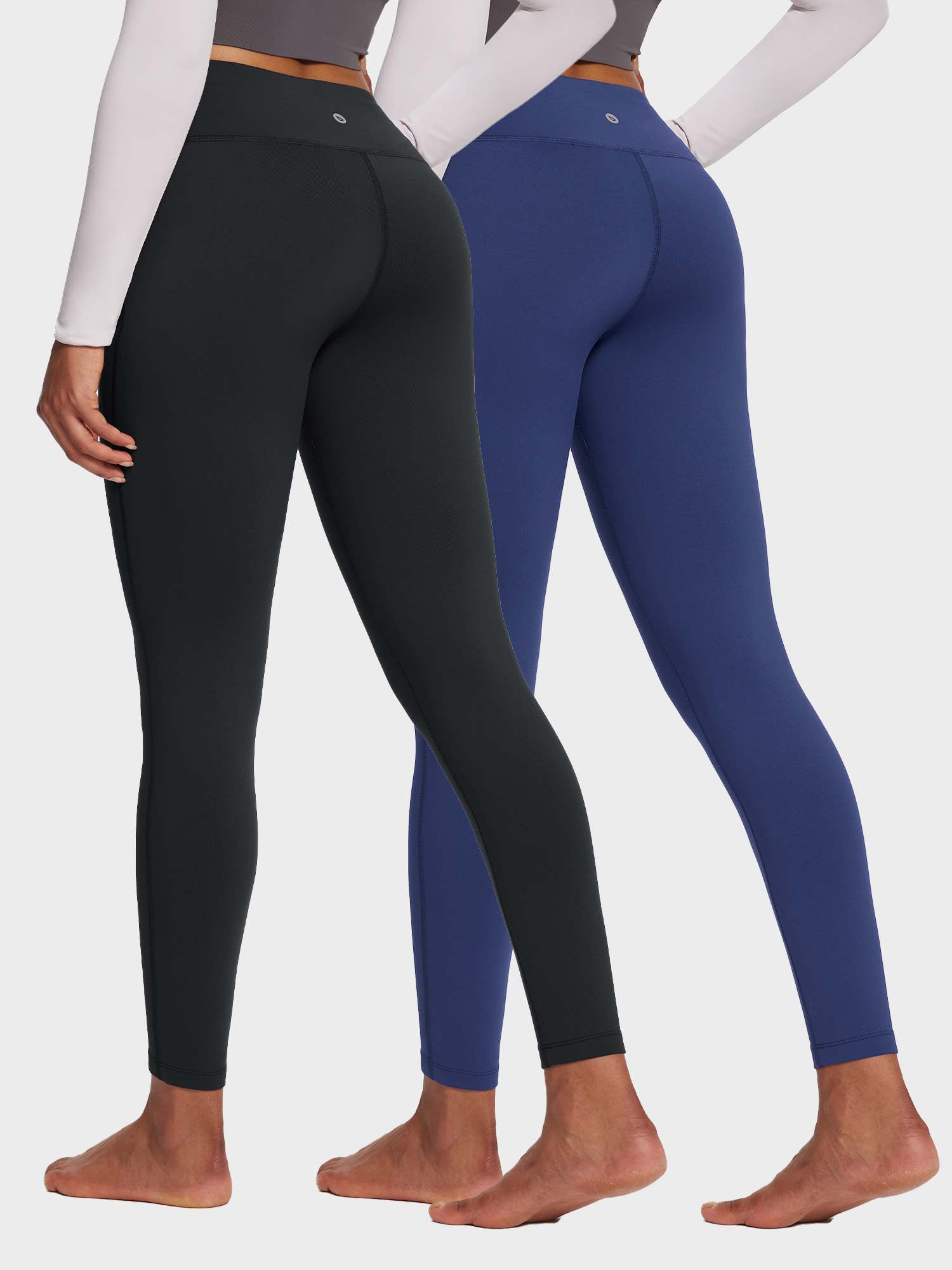 Thermal Warm Yoga Fleece Lined Leggings (2-Pack)