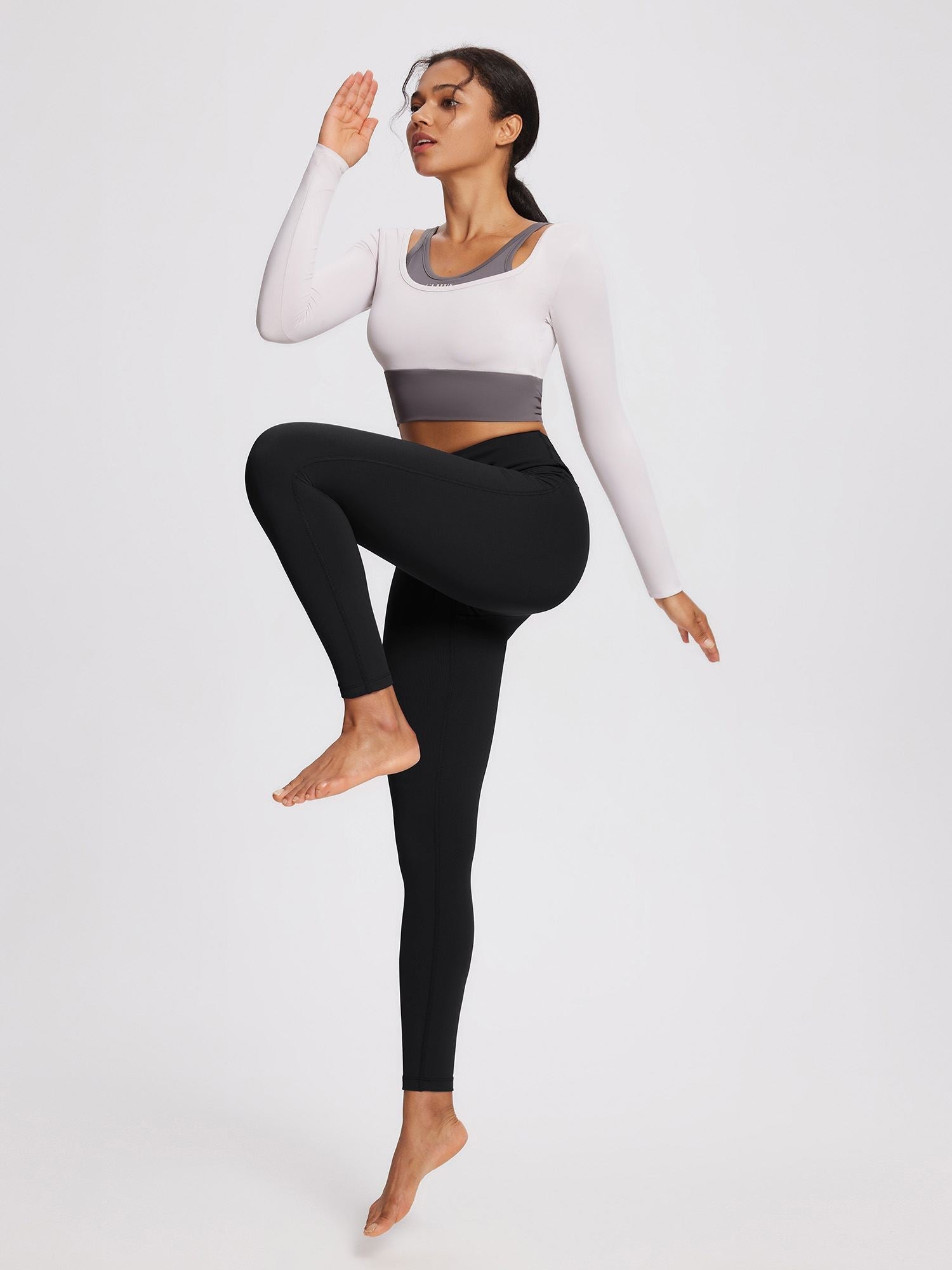Thermal Warm Yoga Fleece Lined Leggings (2-Pack)
