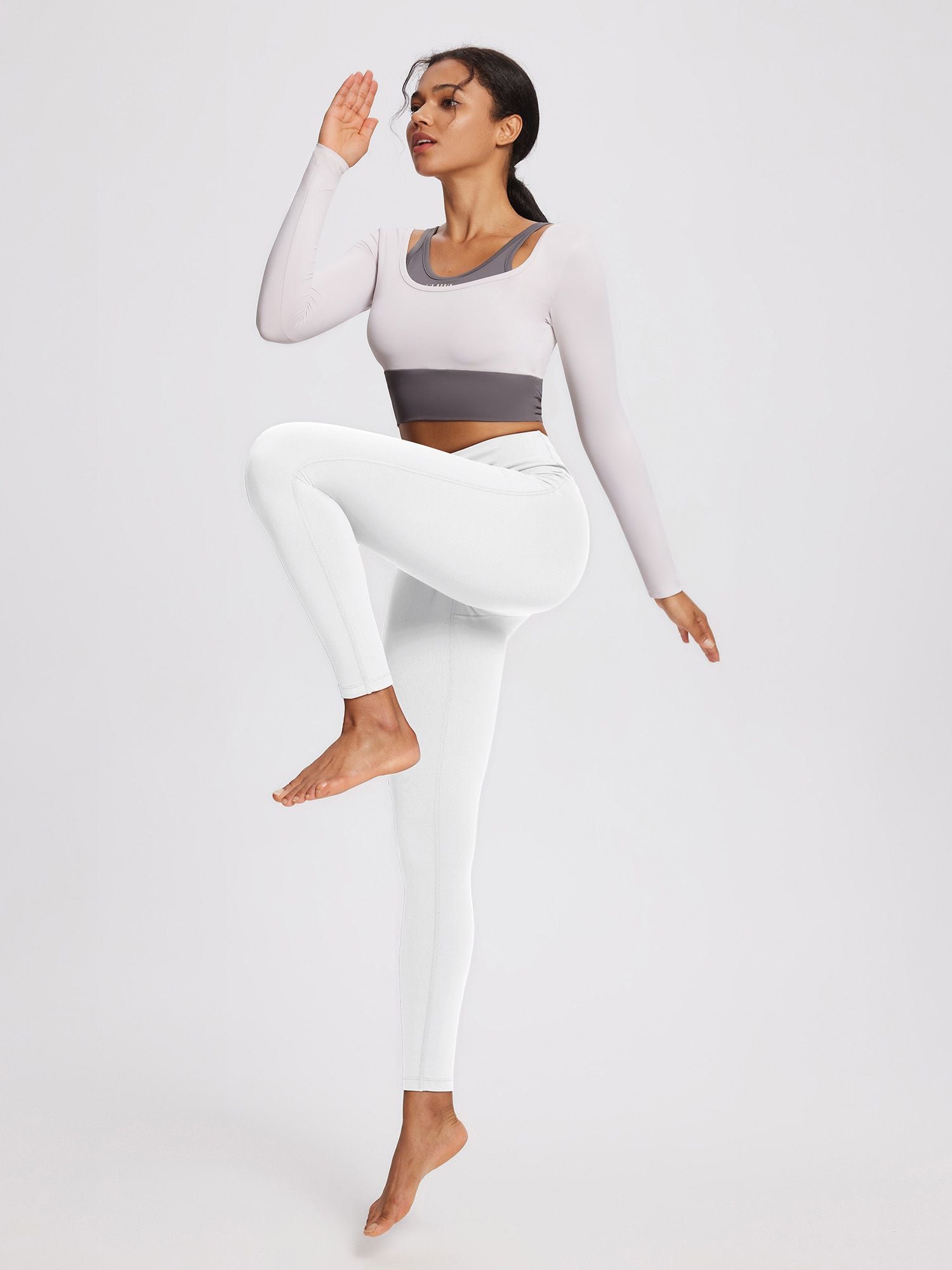 Thermal Warm Yoga Fleece Lined Leggings (2-Pack)