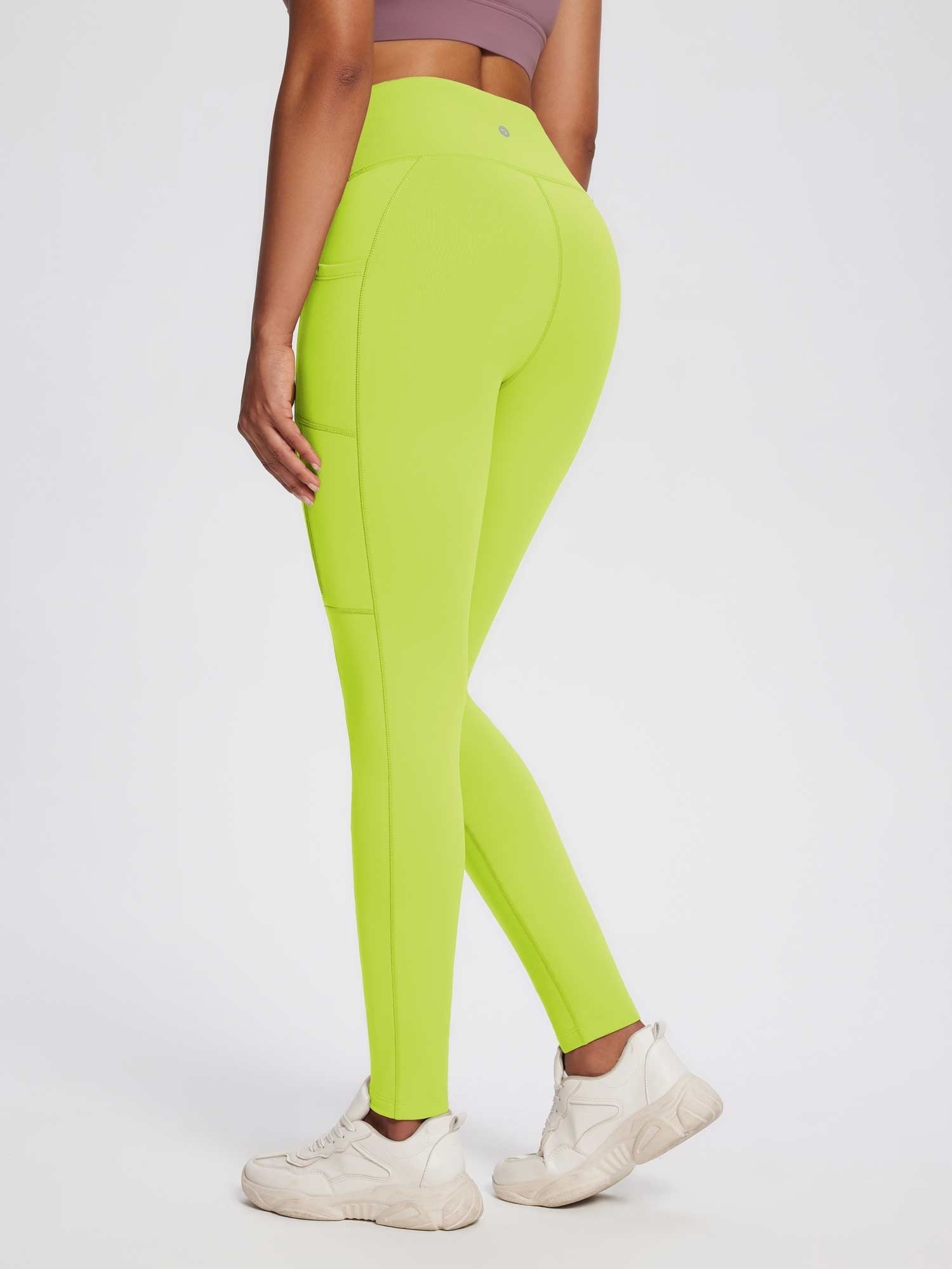 Laureate High-Rise Zipper Pockets Thermal Leggings
