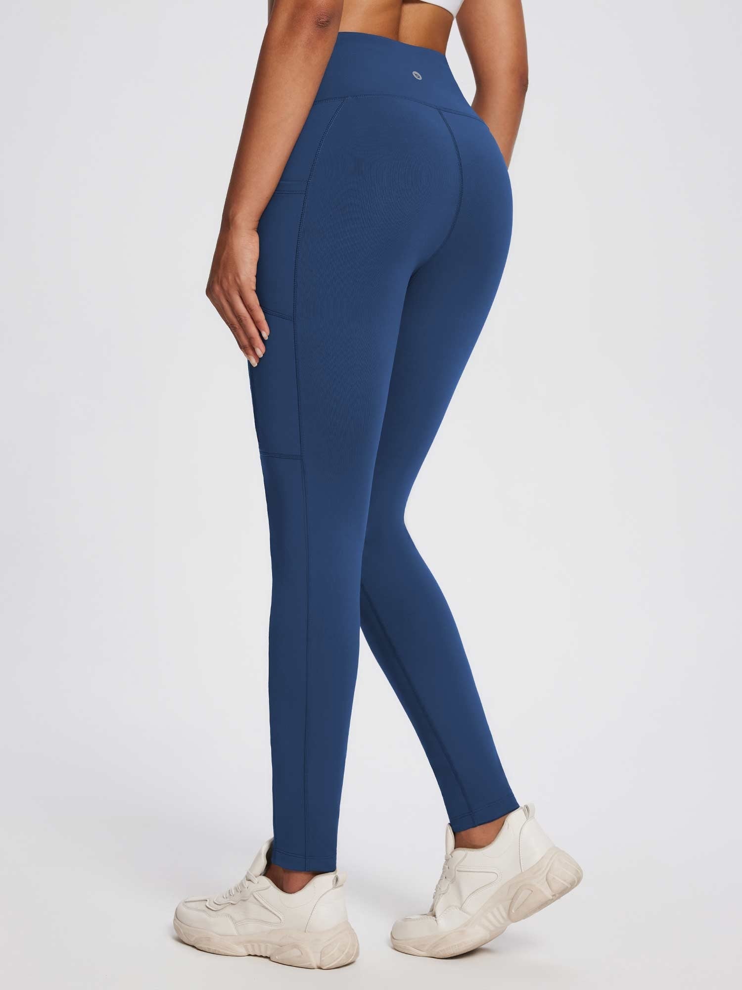 Laureate High-Rise Zipper Pockets Thermal Leggings