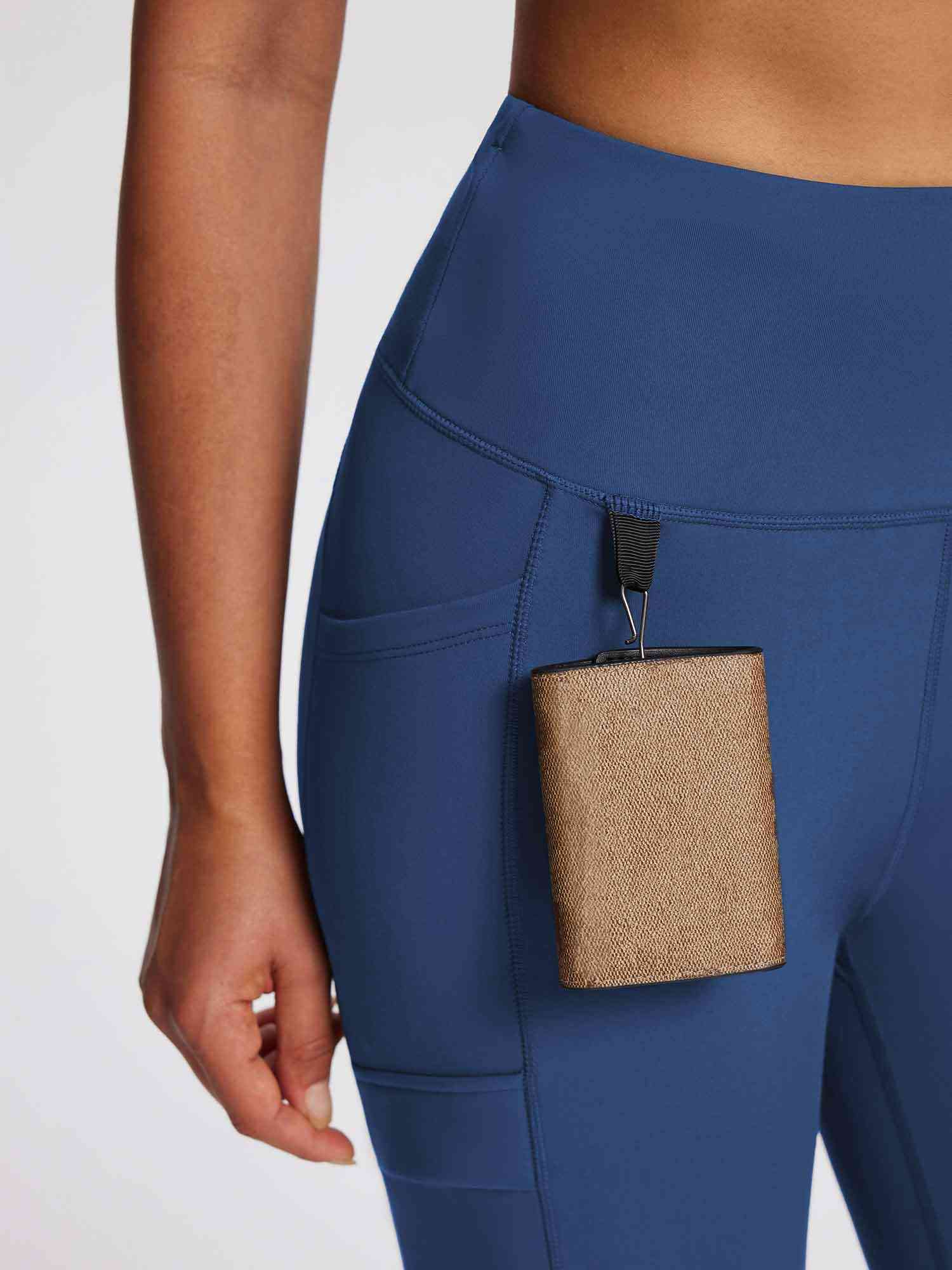 Laureate High-Rise Zipper Pockets Thermal Leggings